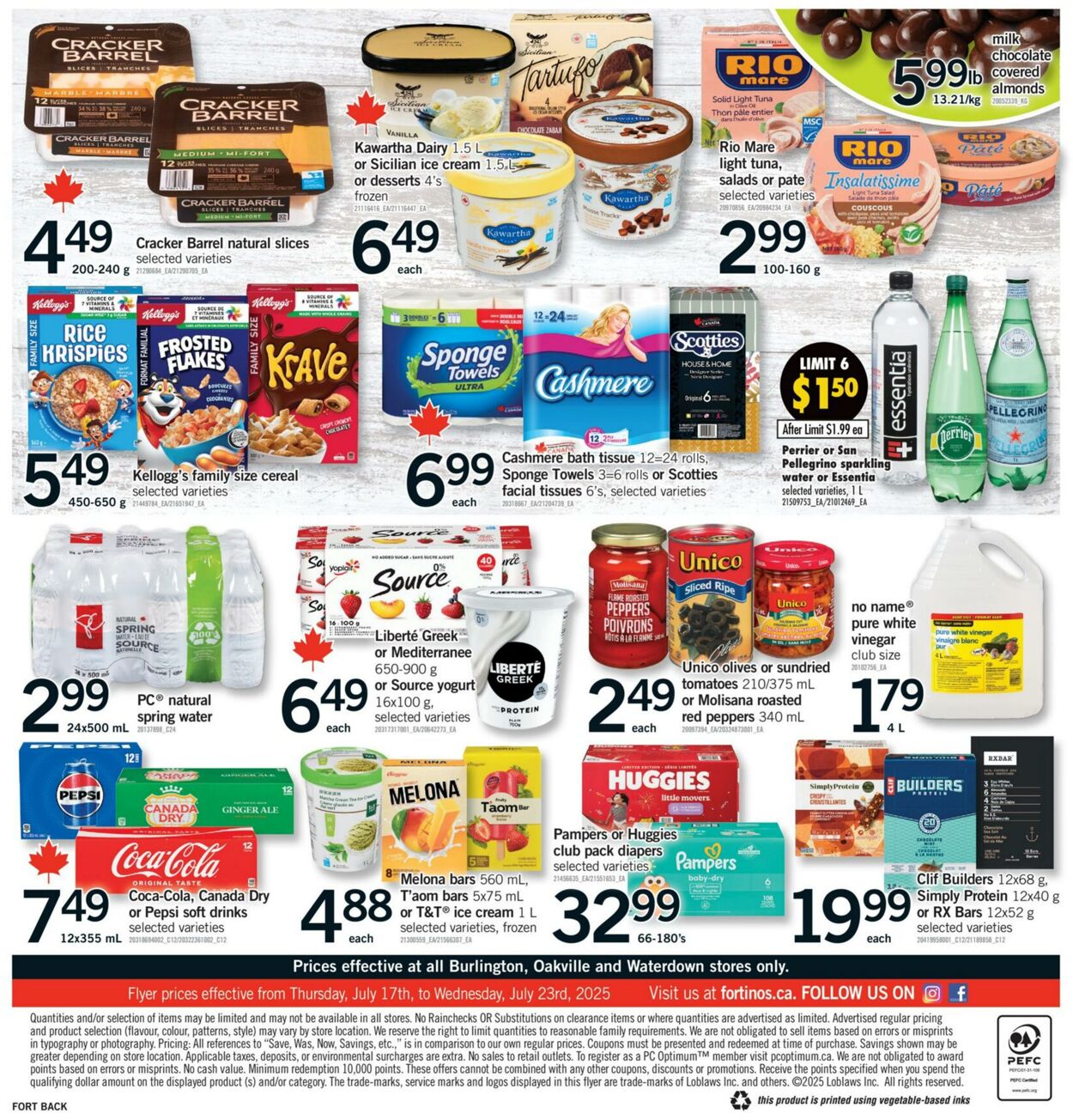Flyer Fortinos 17.07.2025 - 23.07.2025