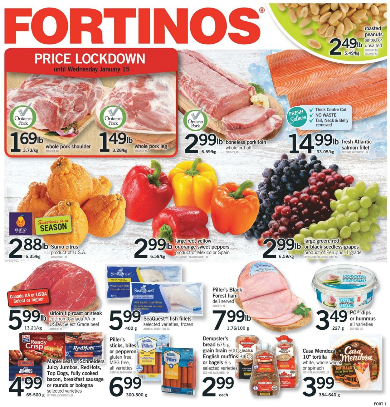 Fortinos Promotional flyers