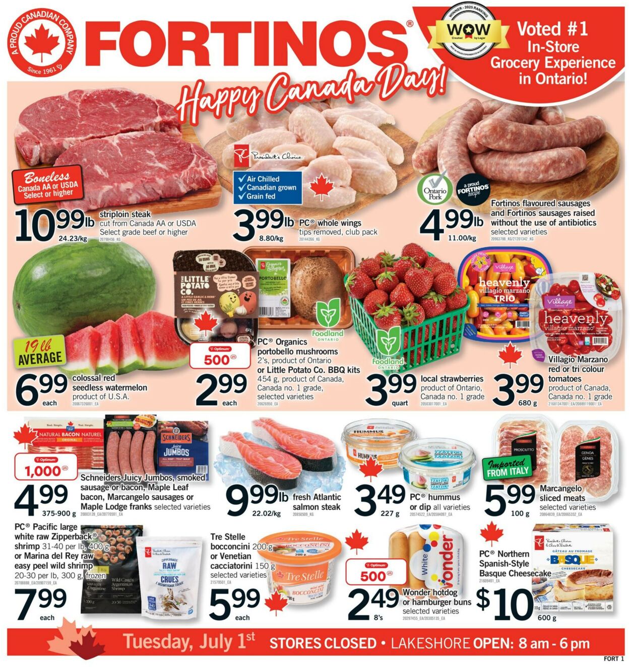 Flyer Fortinos 26.06.2025 - 02.07.2025
