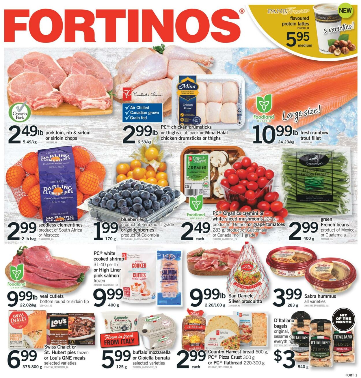 Fortinos Promotional flyers