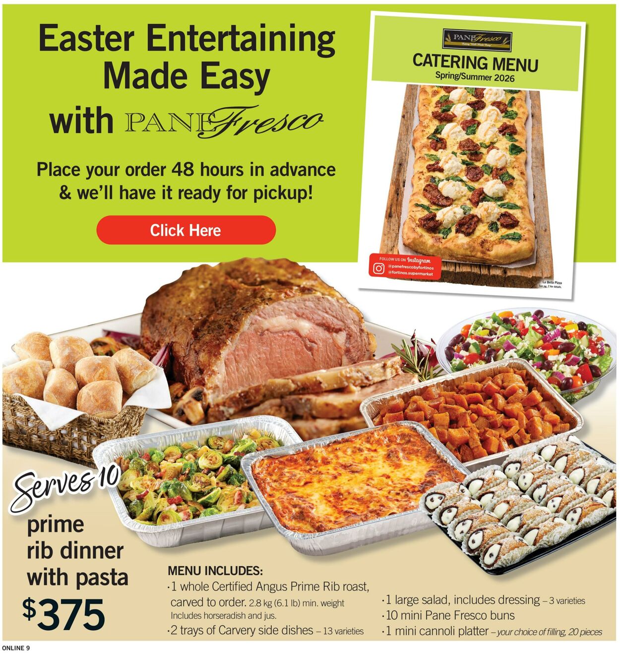 Flyer Fortinos 19.03.2026 - 25.03.2026