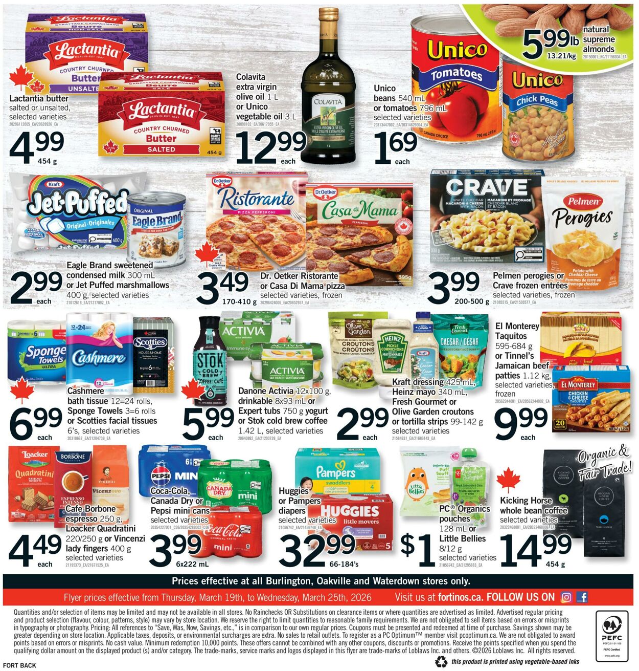 Flyer Fortinos 19.03.2026 - 25.03.2026