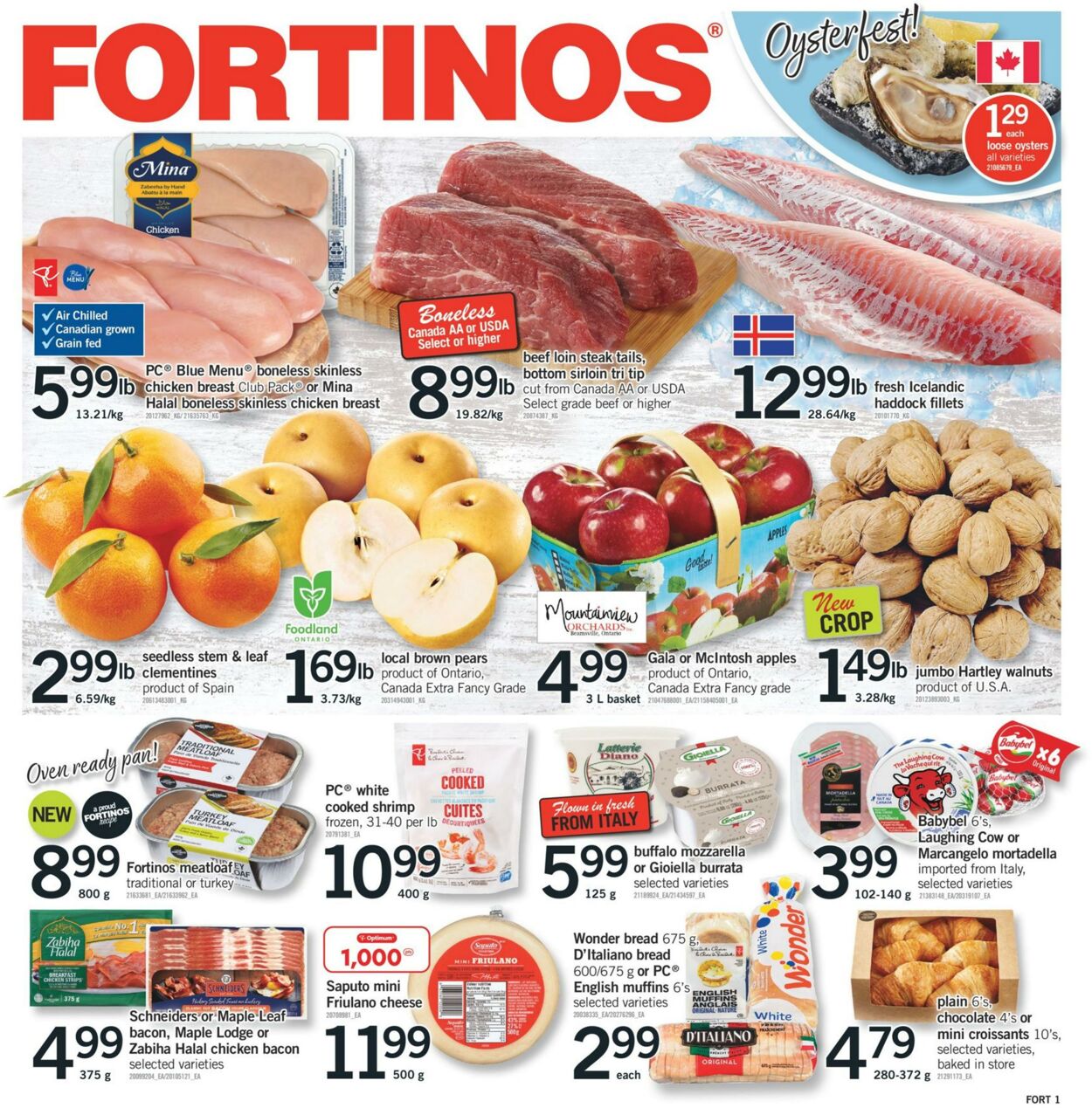 Fortinos Promotional flyers