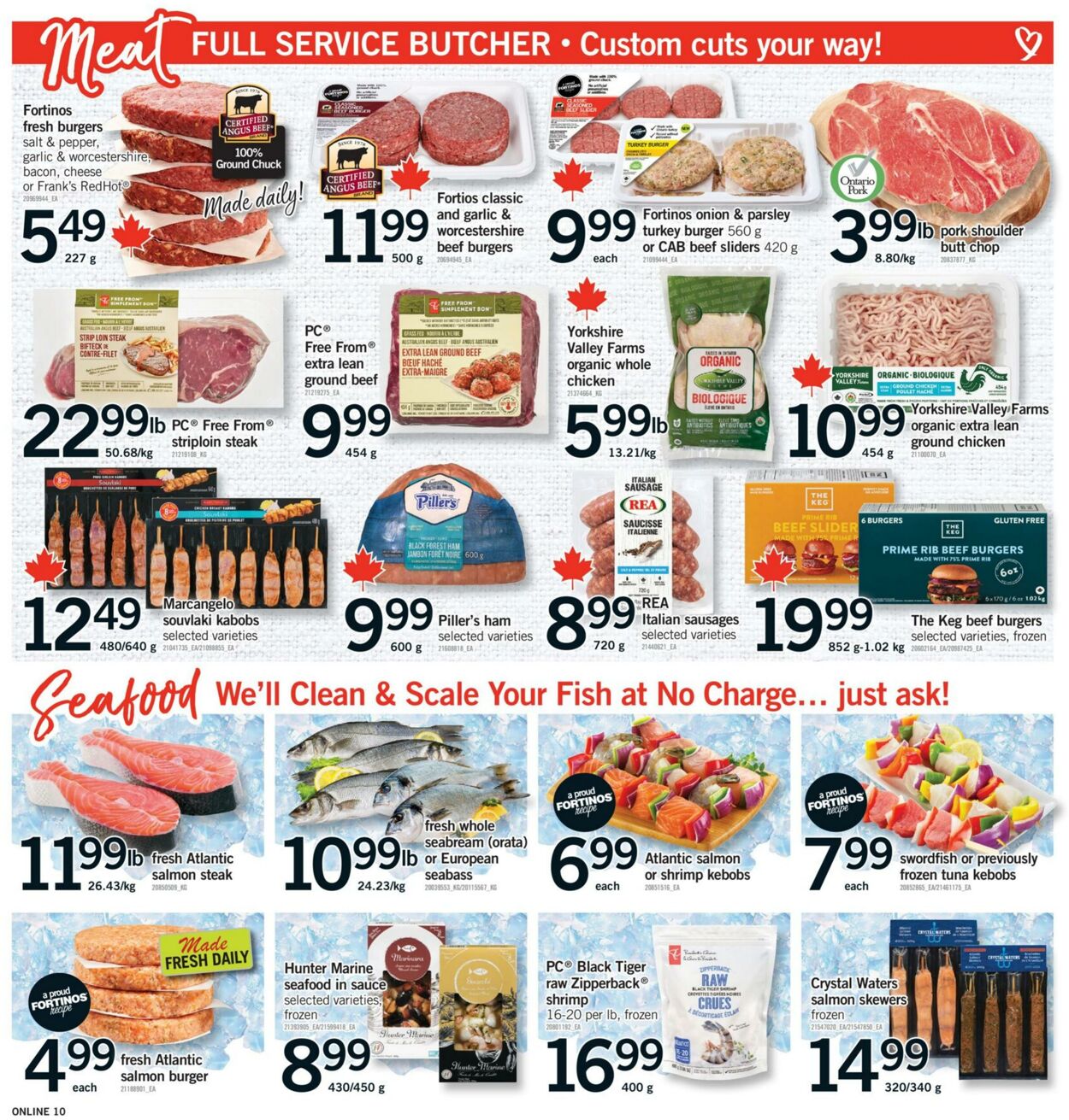Flyer Fortinos 10.07.2025 - 16.07.2025