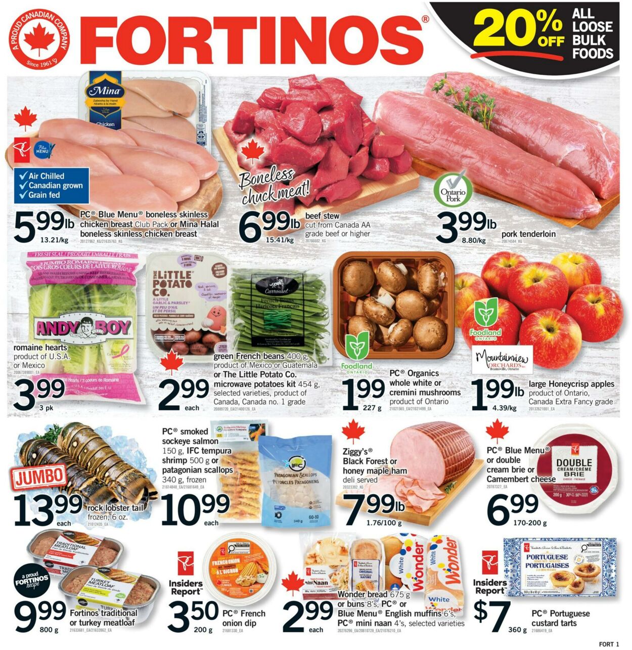 Flyer Fortinos 27.11.2025 - 03.12.2025