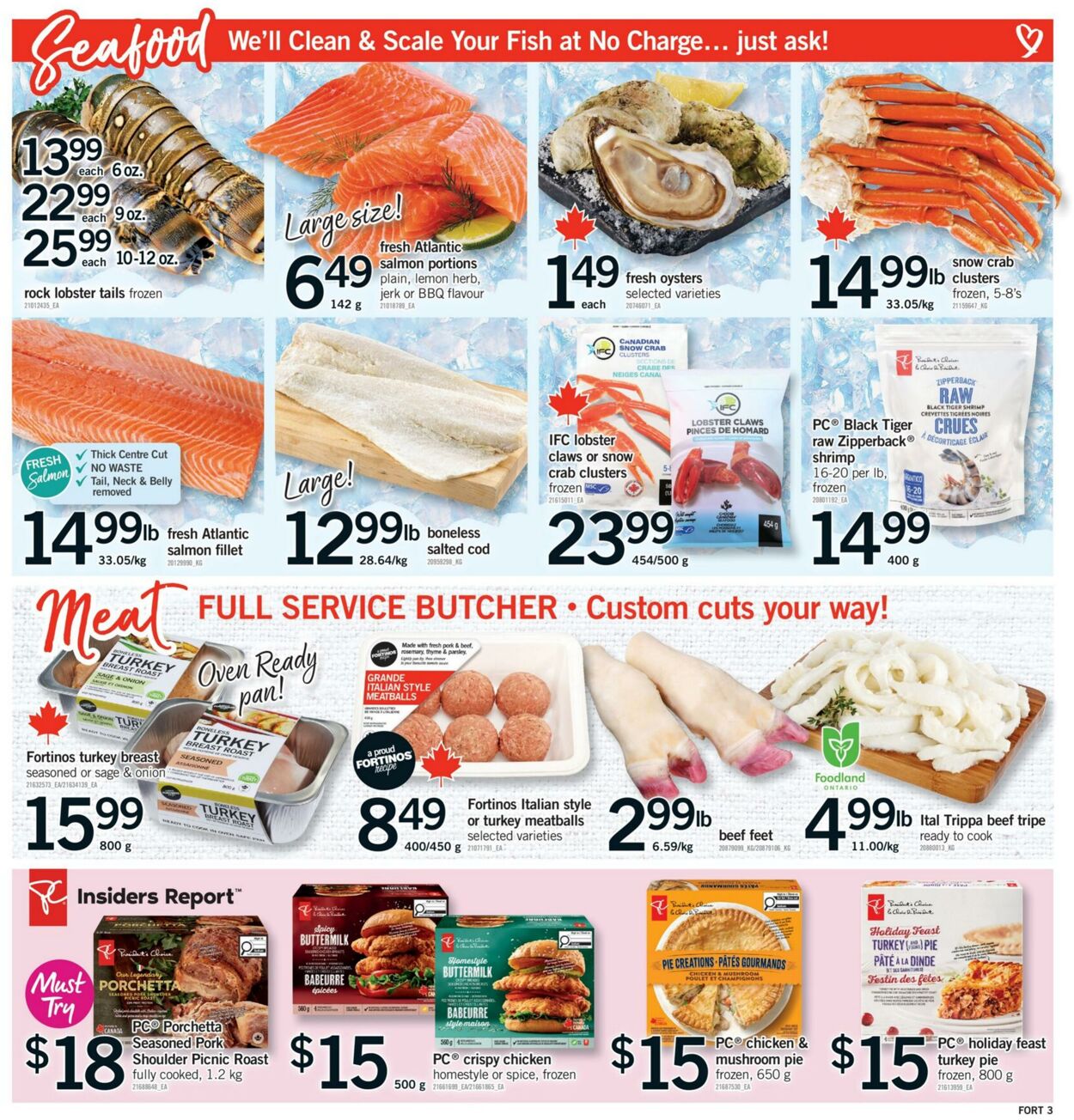 Flyer Fortinos 27.11.2025 - 03.12.2025