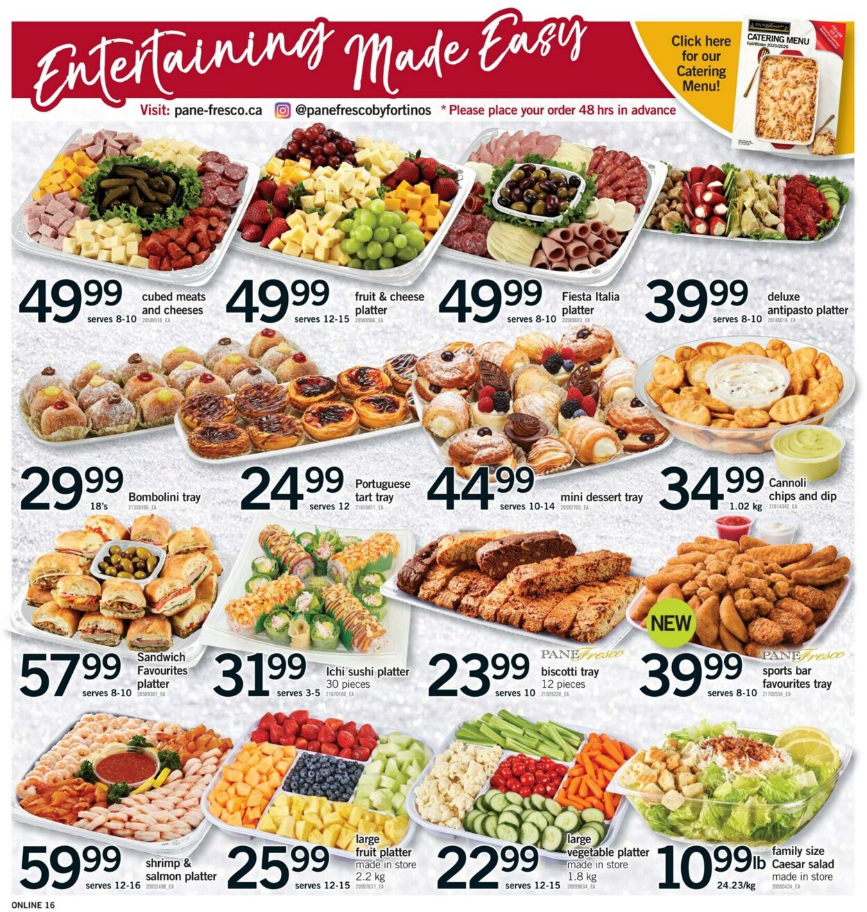 Flyer Fortinos 27.11.2025 - 03.12.2025