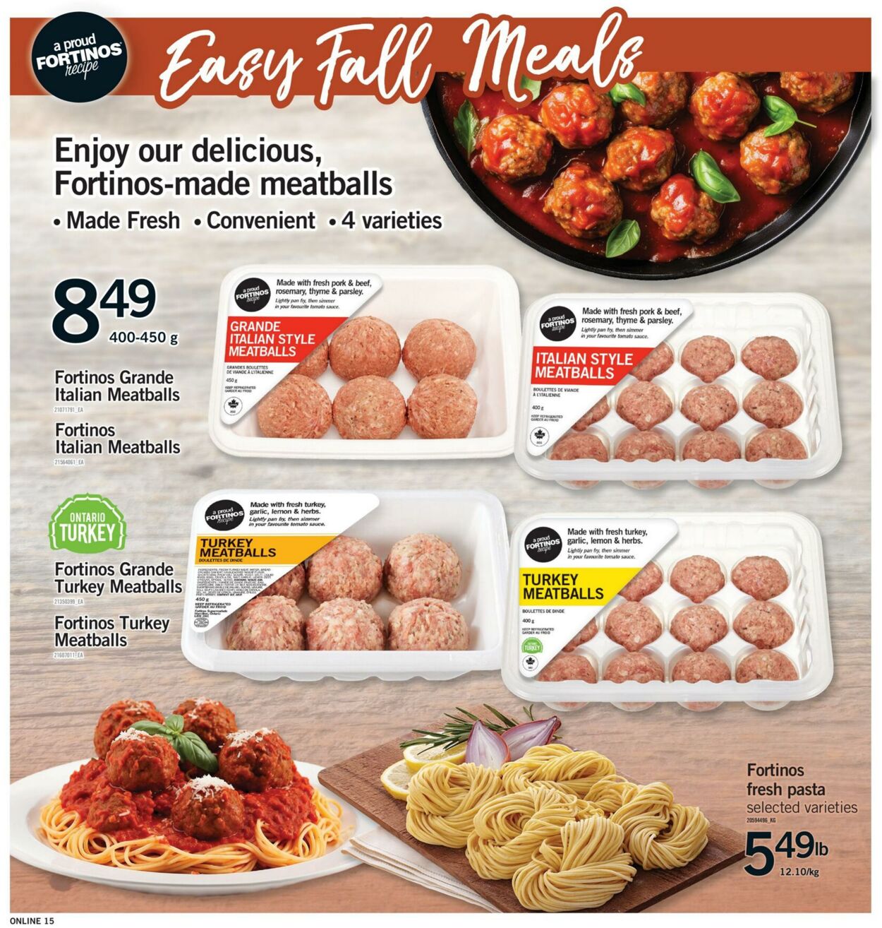 Flyer Fortinos 11.09.2025 - 17.09.2025
