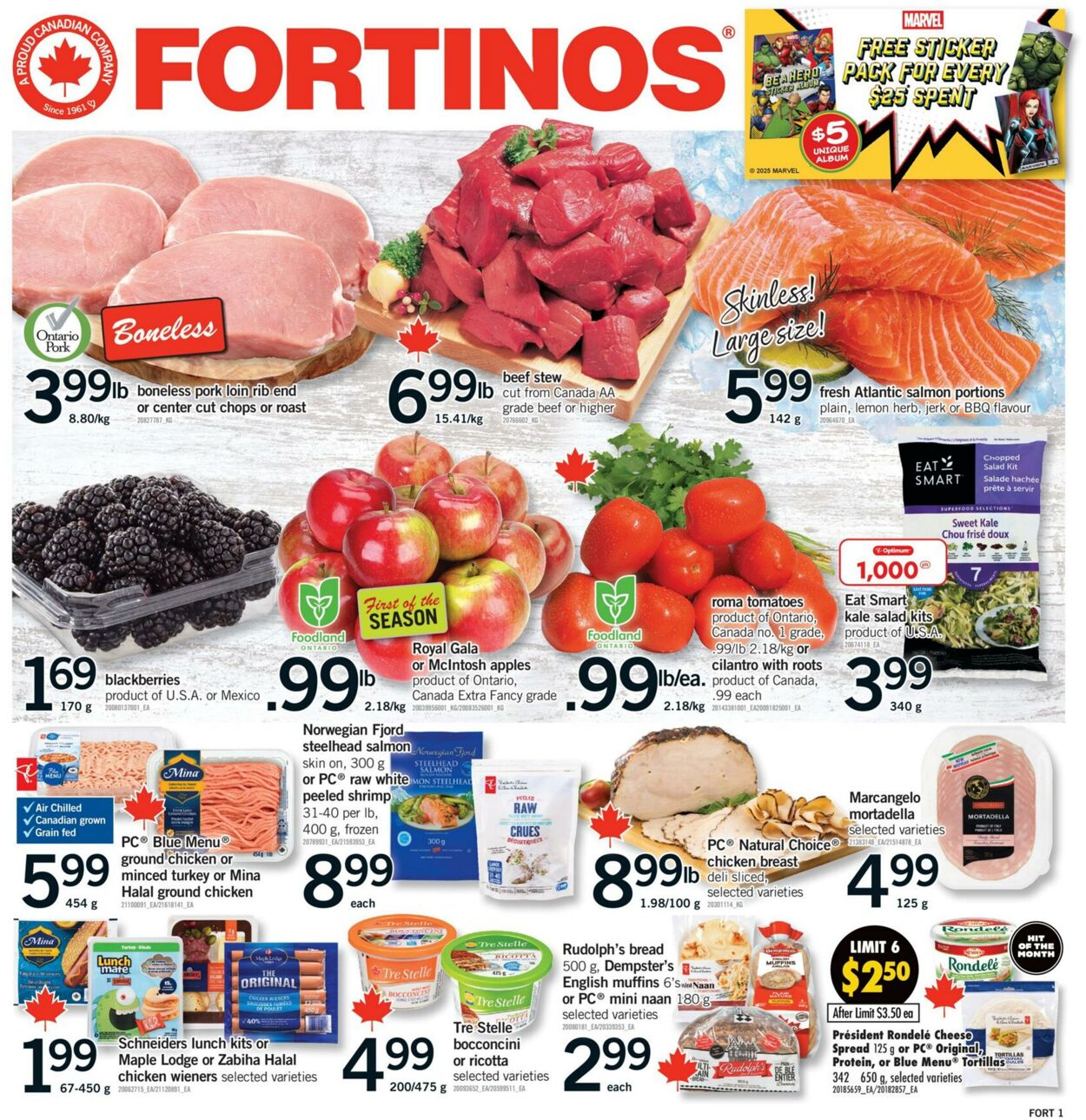 Flyer Fortinos 11.09.2025 - 17.09.2025