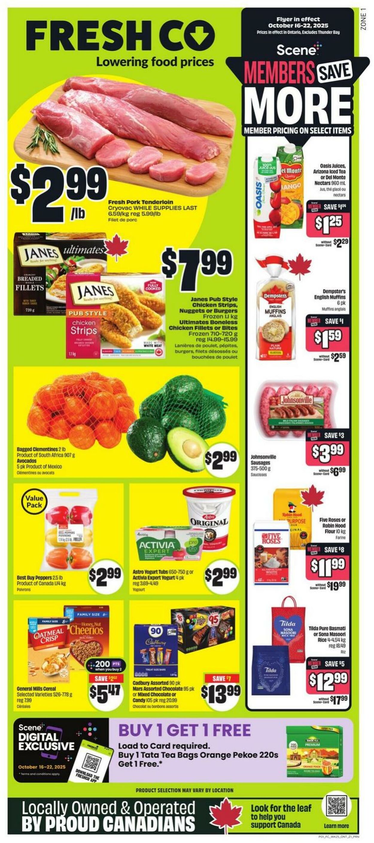 Flyer FreshCo 16.10.2025 - 22.10.2025