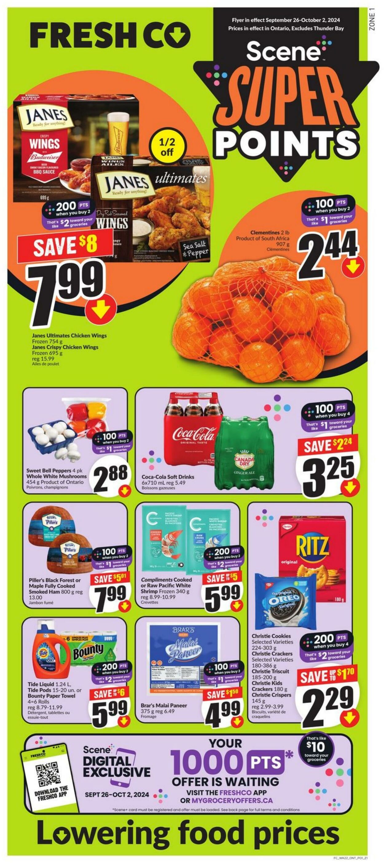 Flyer FreshCo 26.09.2024 - 02.10.2024