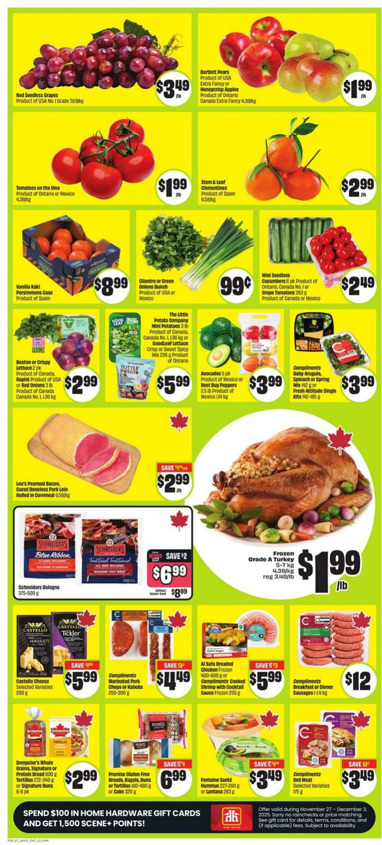 Flyer FreshCo 27.11.2025 - 03.12.2025