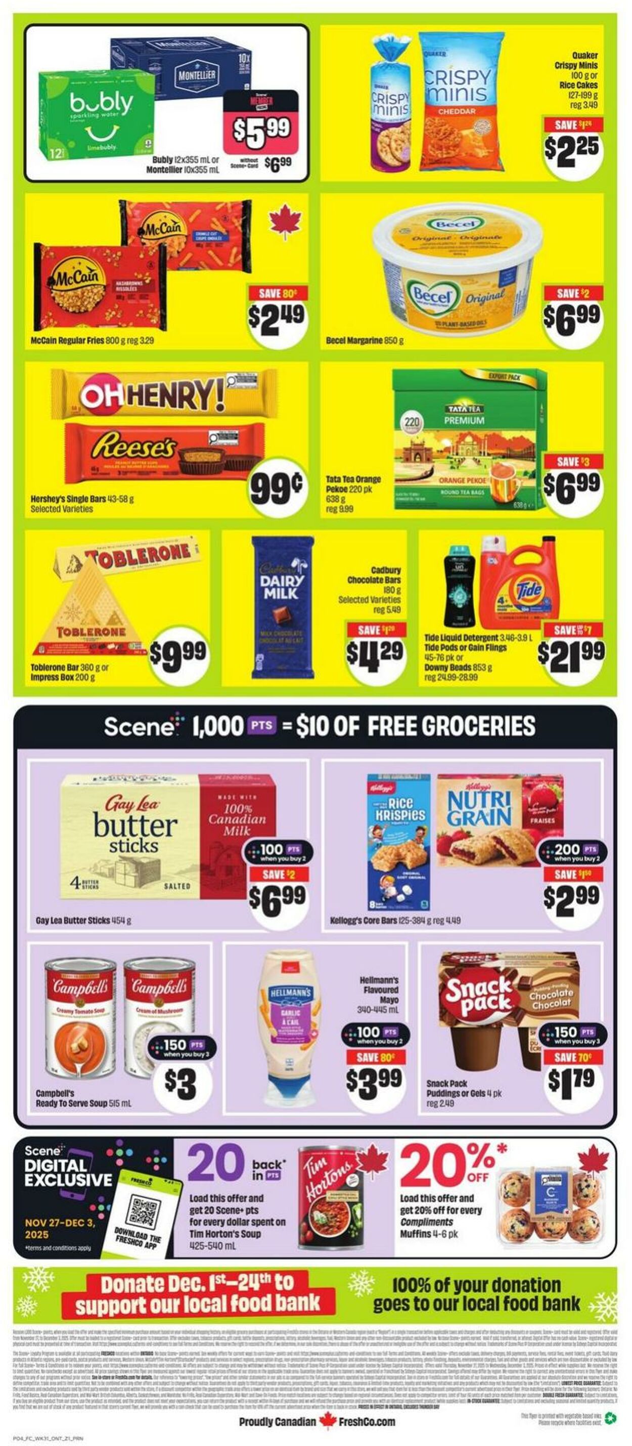 Flyer FreshCo 27.11.2025 - 03.12.2025