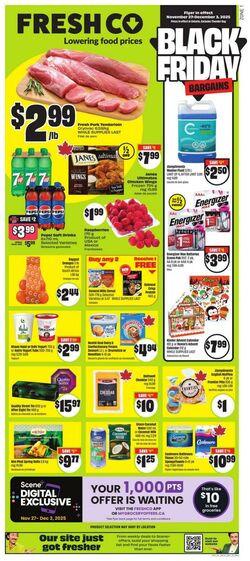 Flyer FreshCo 27.11.2025 - 03.12.2025