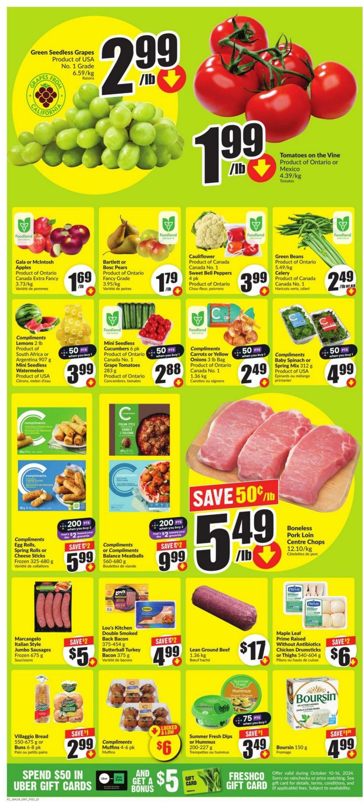 Flyer FreshCo 10.10.2024 - 16.10.2024