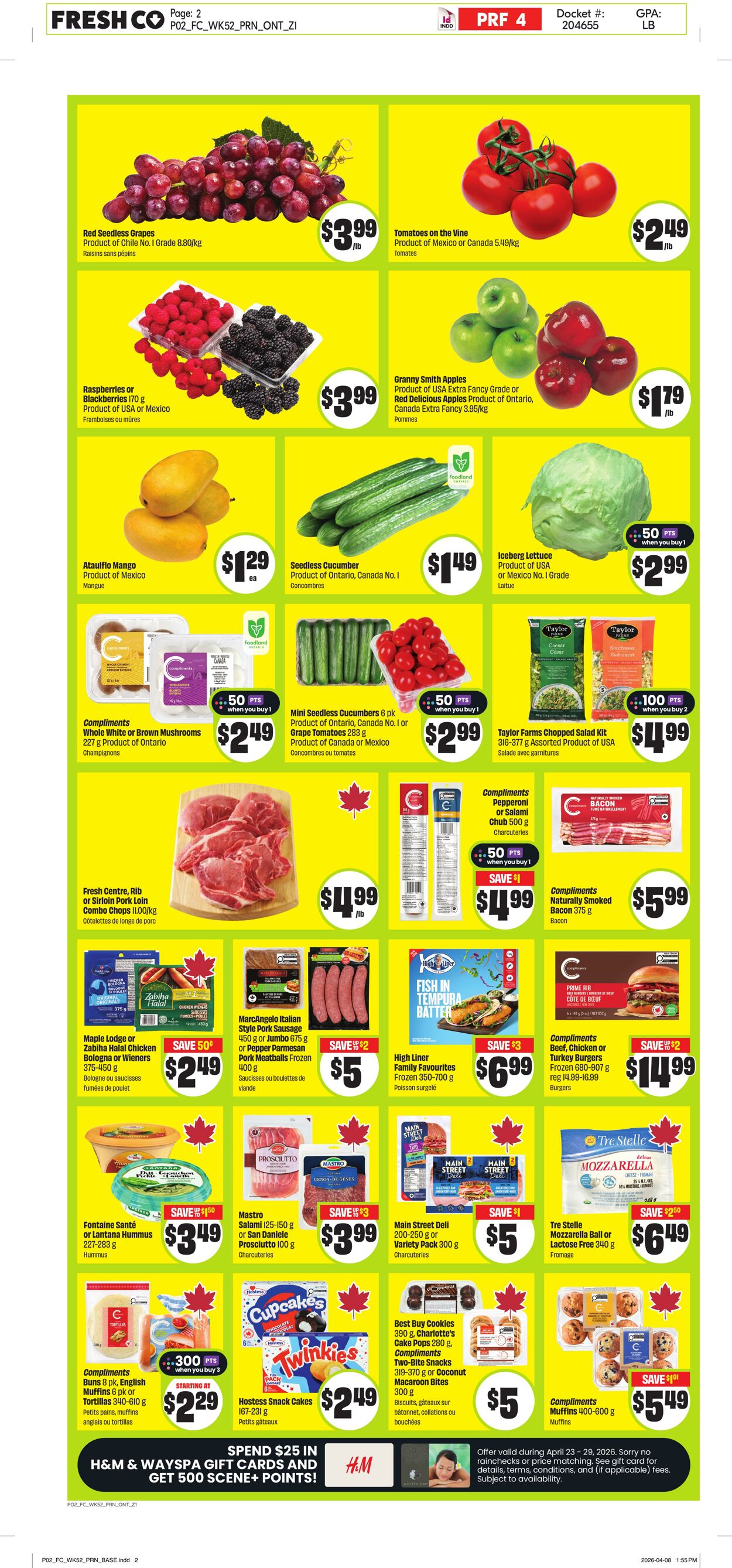 Flyer FreshCo 23.04.2026 - 29.04.2026