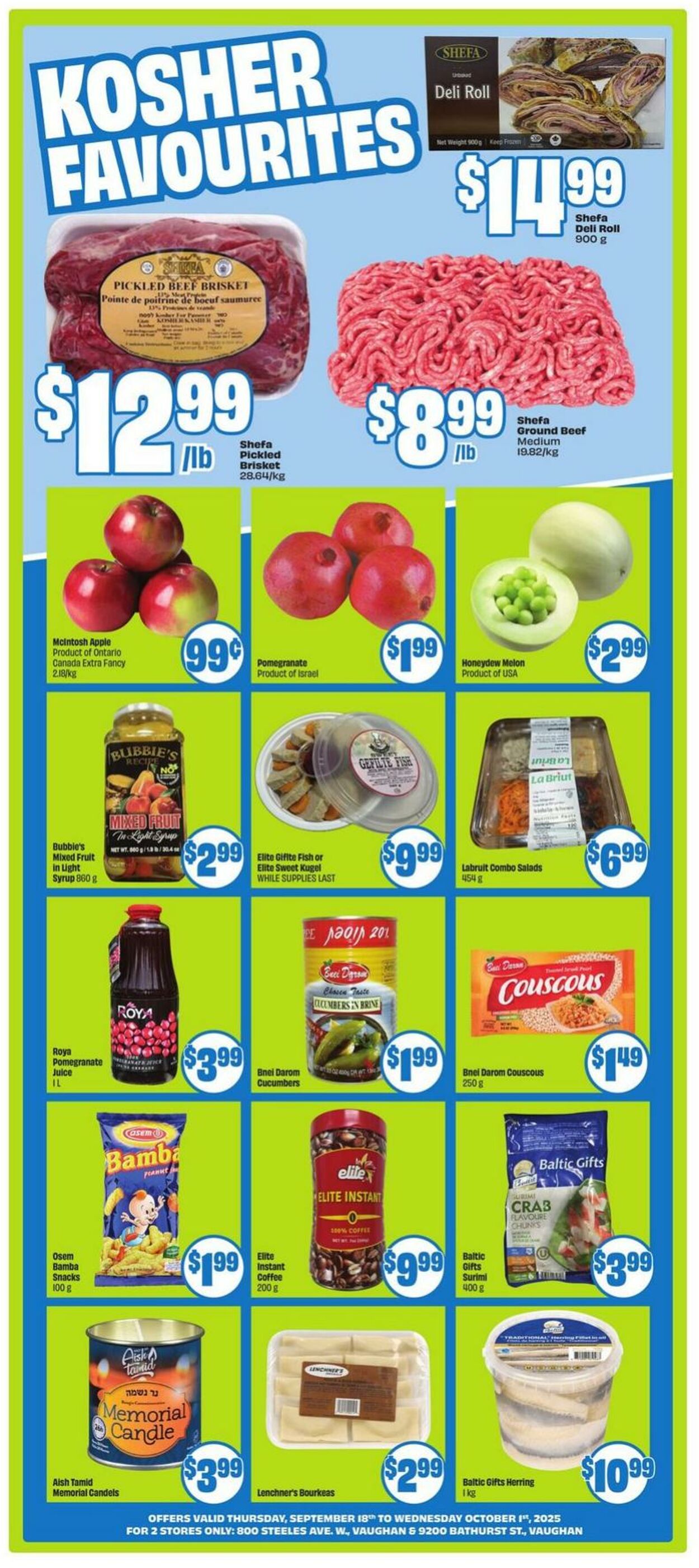 Flyer FreshCo 18.09.2025 - 24.09.2025