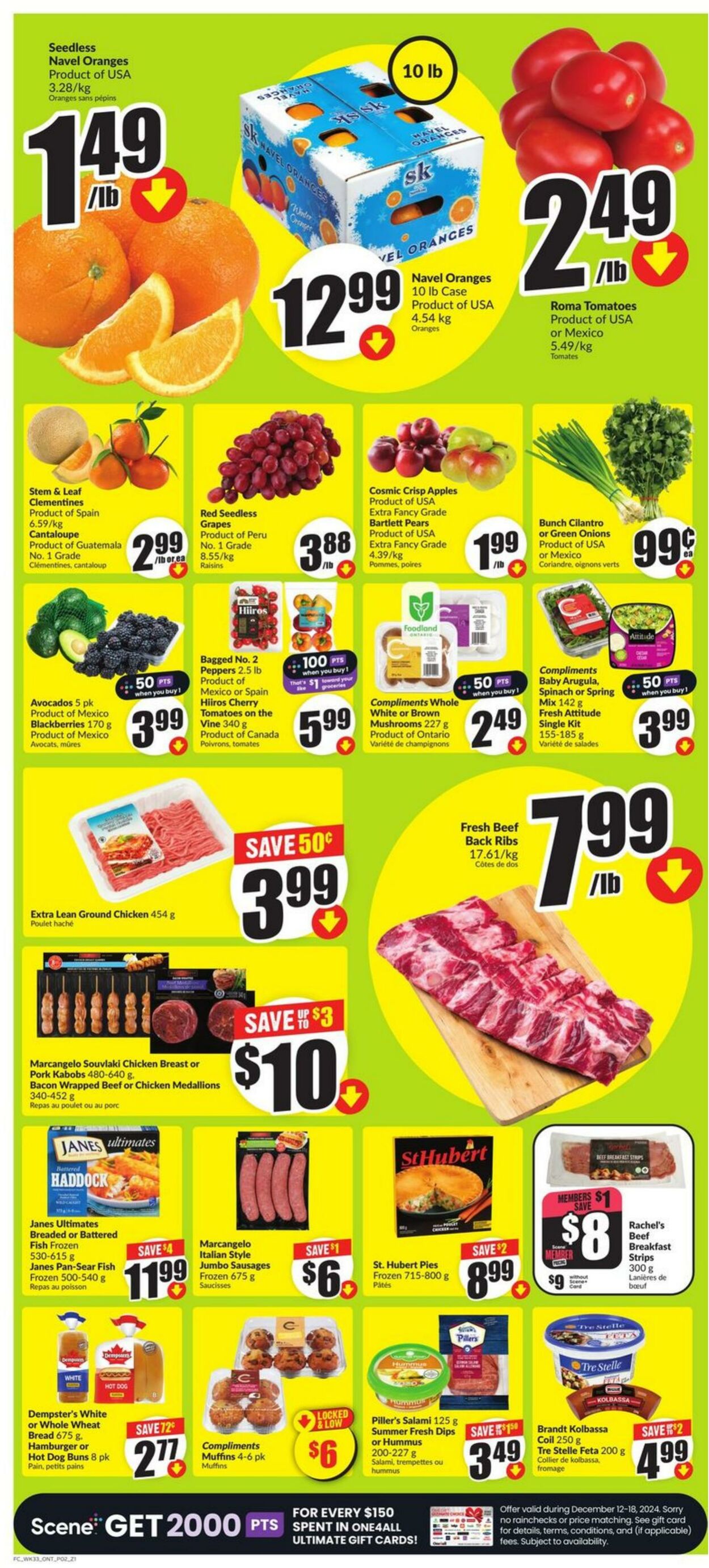 Flyer FreshCo 12.12.2024 - 18.12.2024