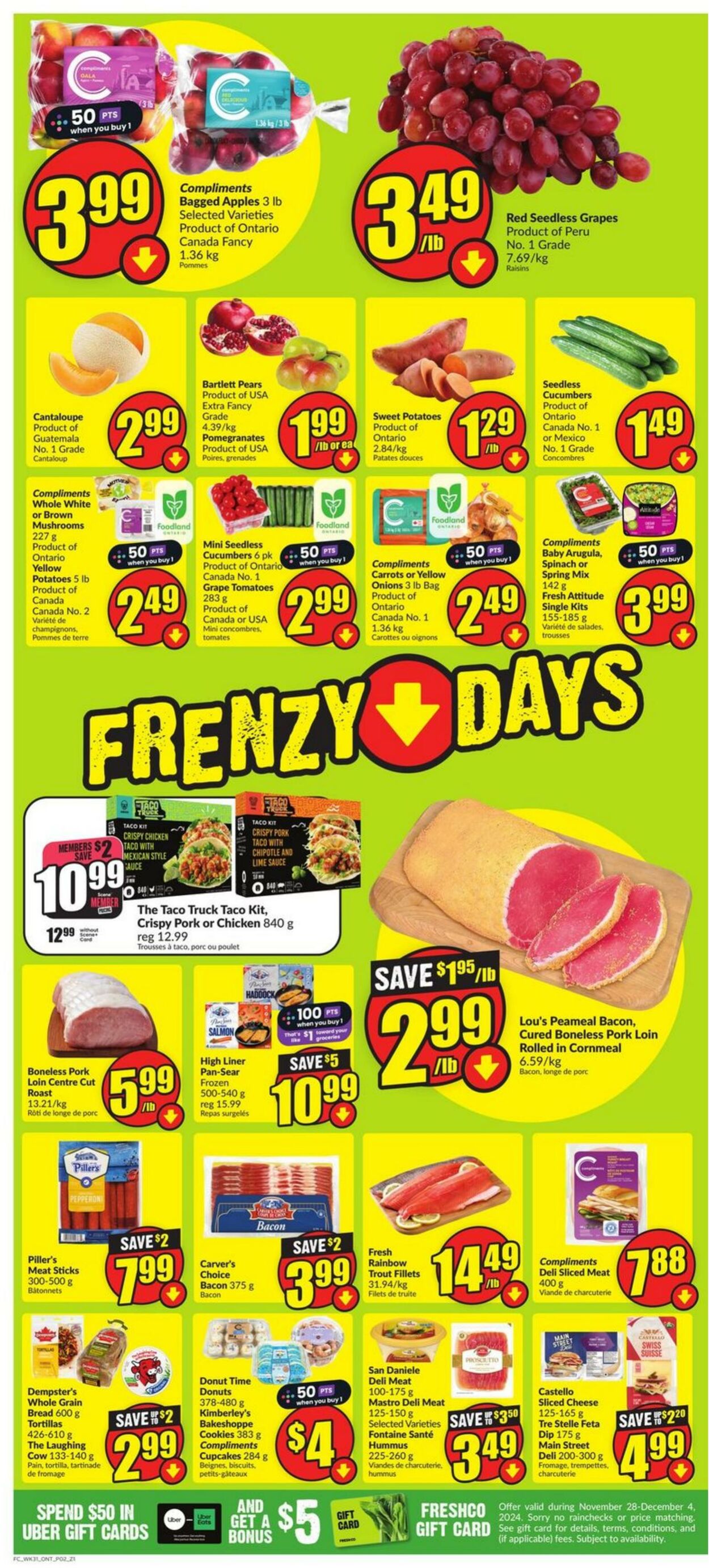 Flyer FreshCo 28.11.2024 - 04.12.2024