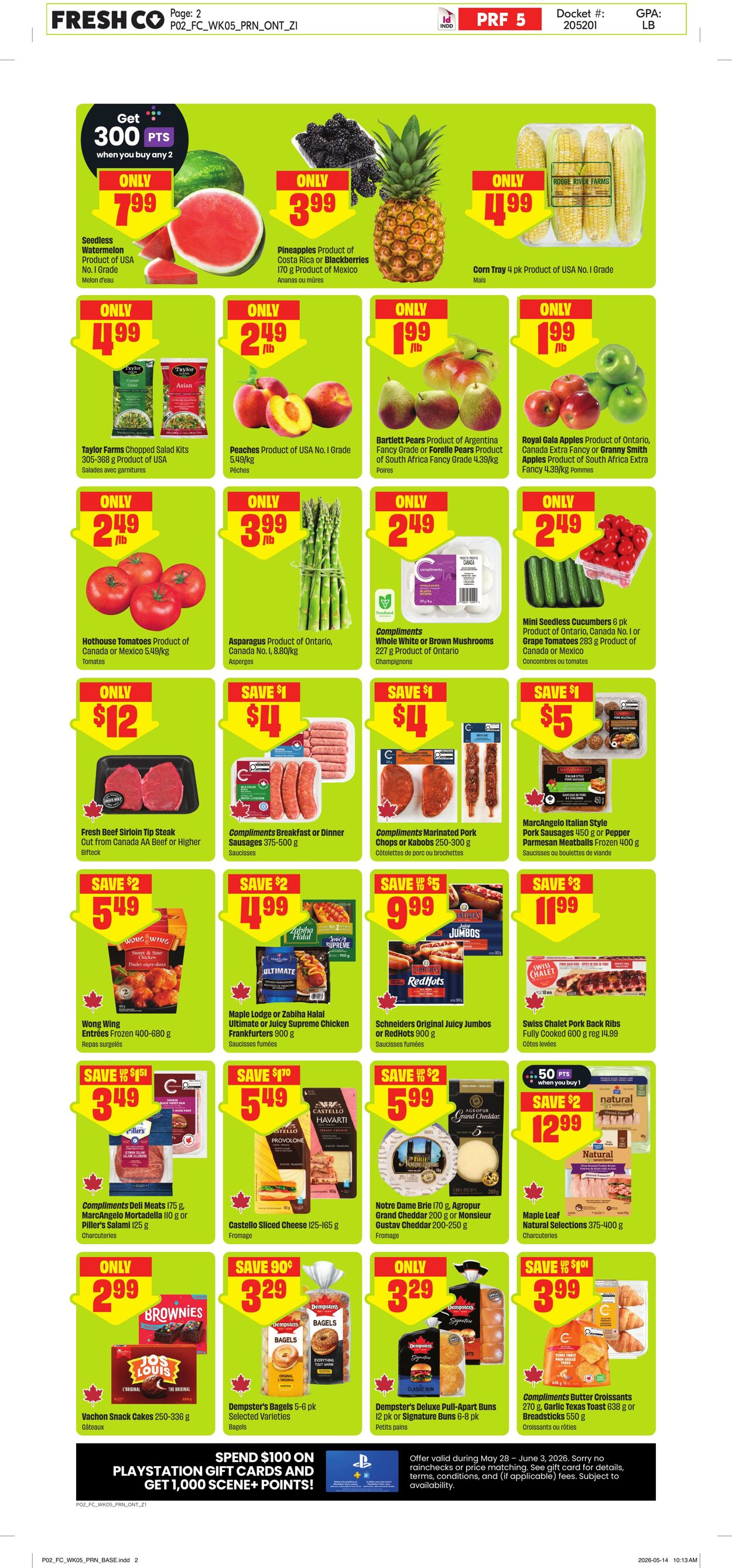 Flyer FreshCo 28.05.2026 - 03.06.2026