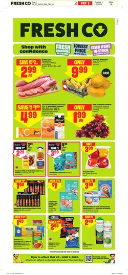 Flyer FreshCo 28.05.2026 - 01.07.2026
