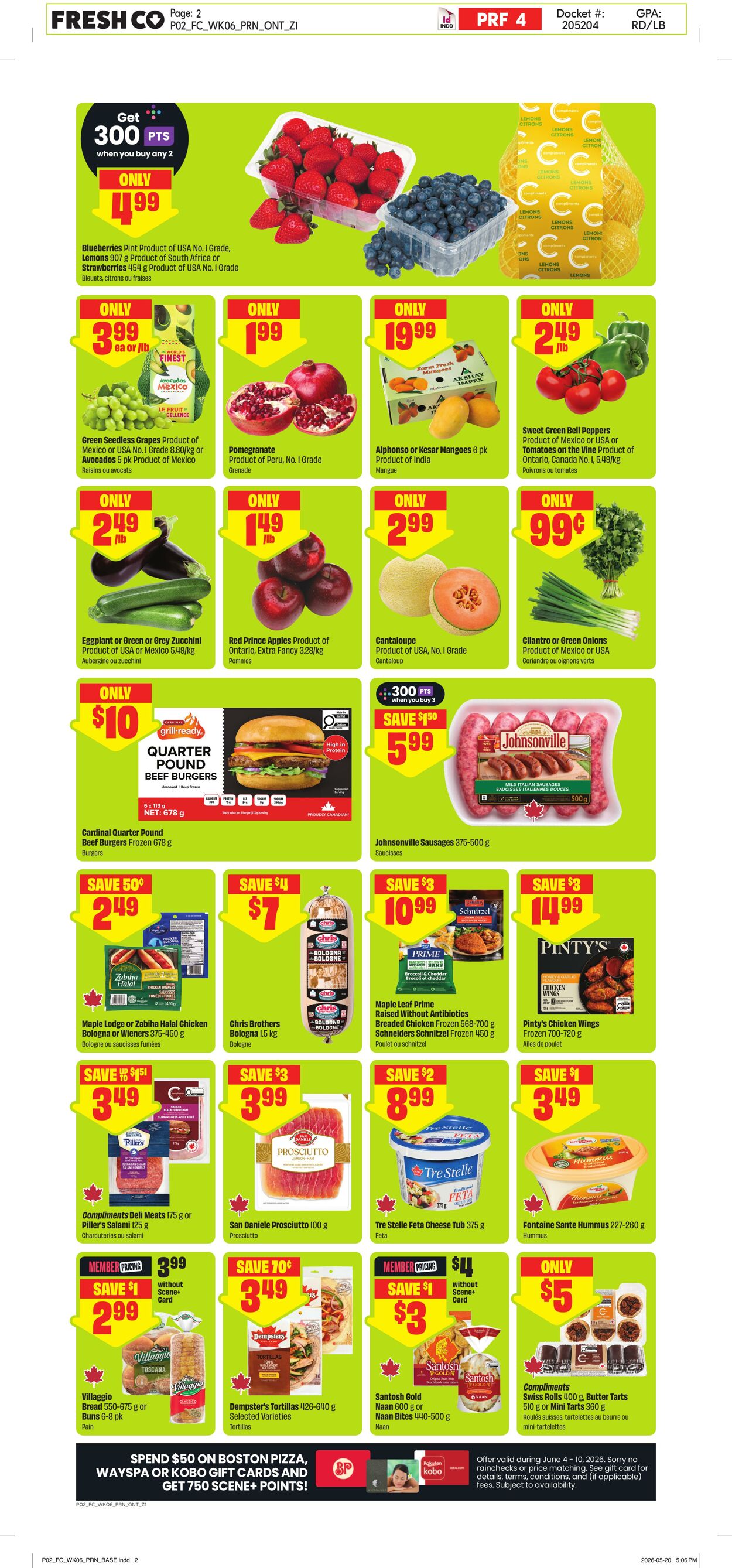 Flyer FreshCo 04.06.2026 - 10.06.2026