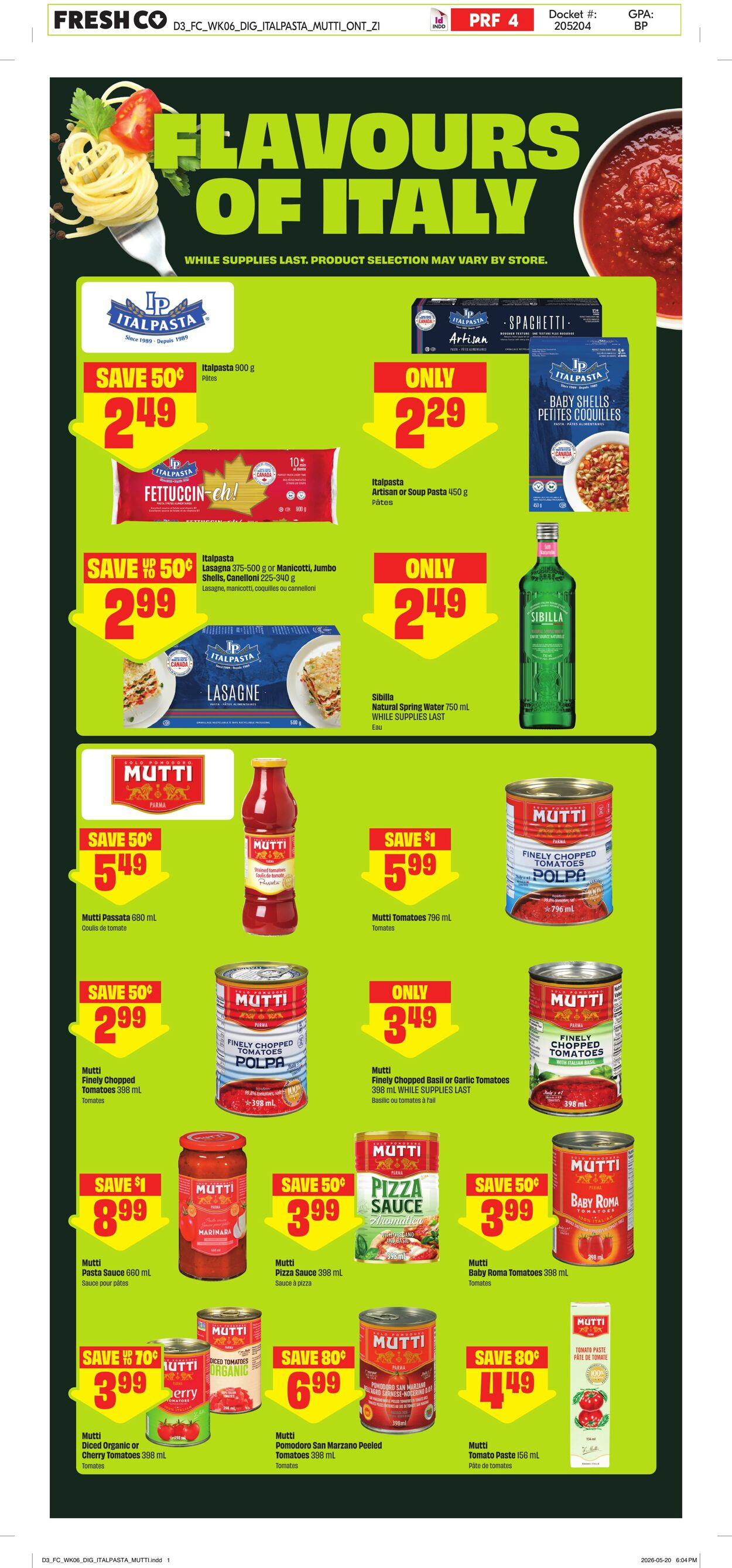 Flyer FreshCo 04.06.2026 - 10.06.2026