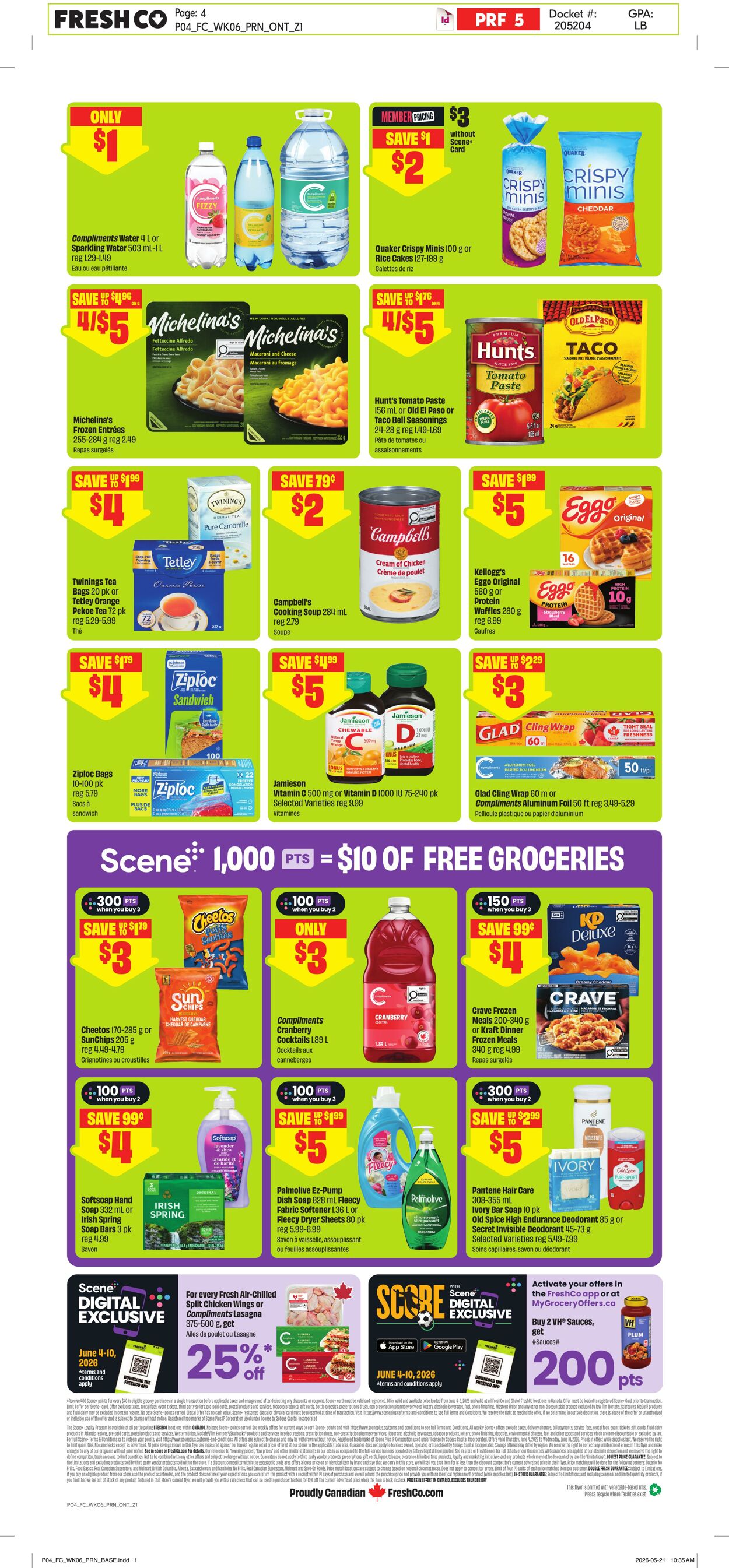 Flyer FreshCo 04.06.2026 - 10.06.2026