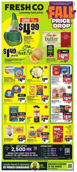 Flyer FreshCo 11.09.2025 - 17.09.2025