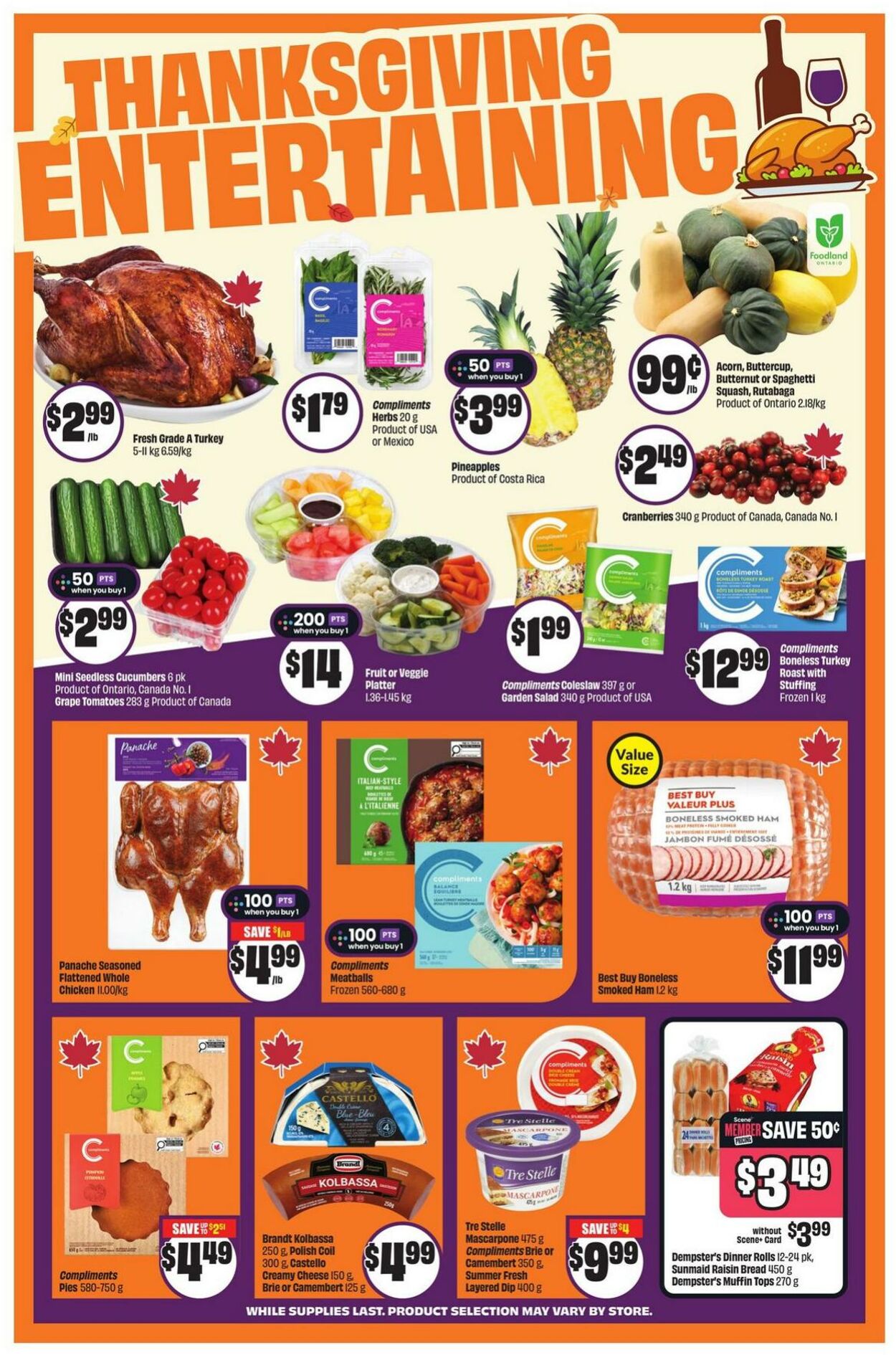 Flyer FreshCo 09.10.2025 - 15.10.2025