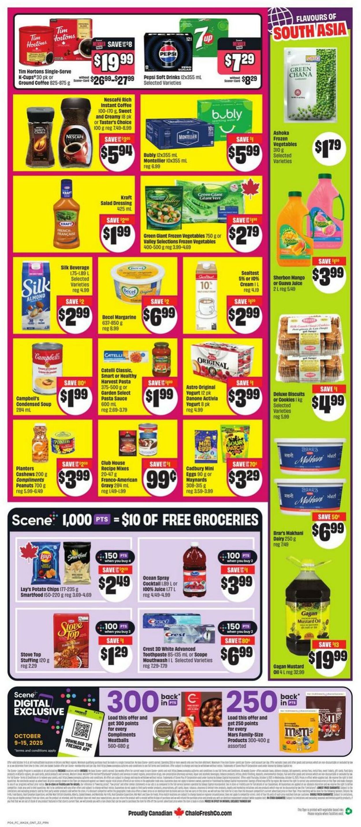 Flyer FreshCo 09.10.2025 - 15.10.2025