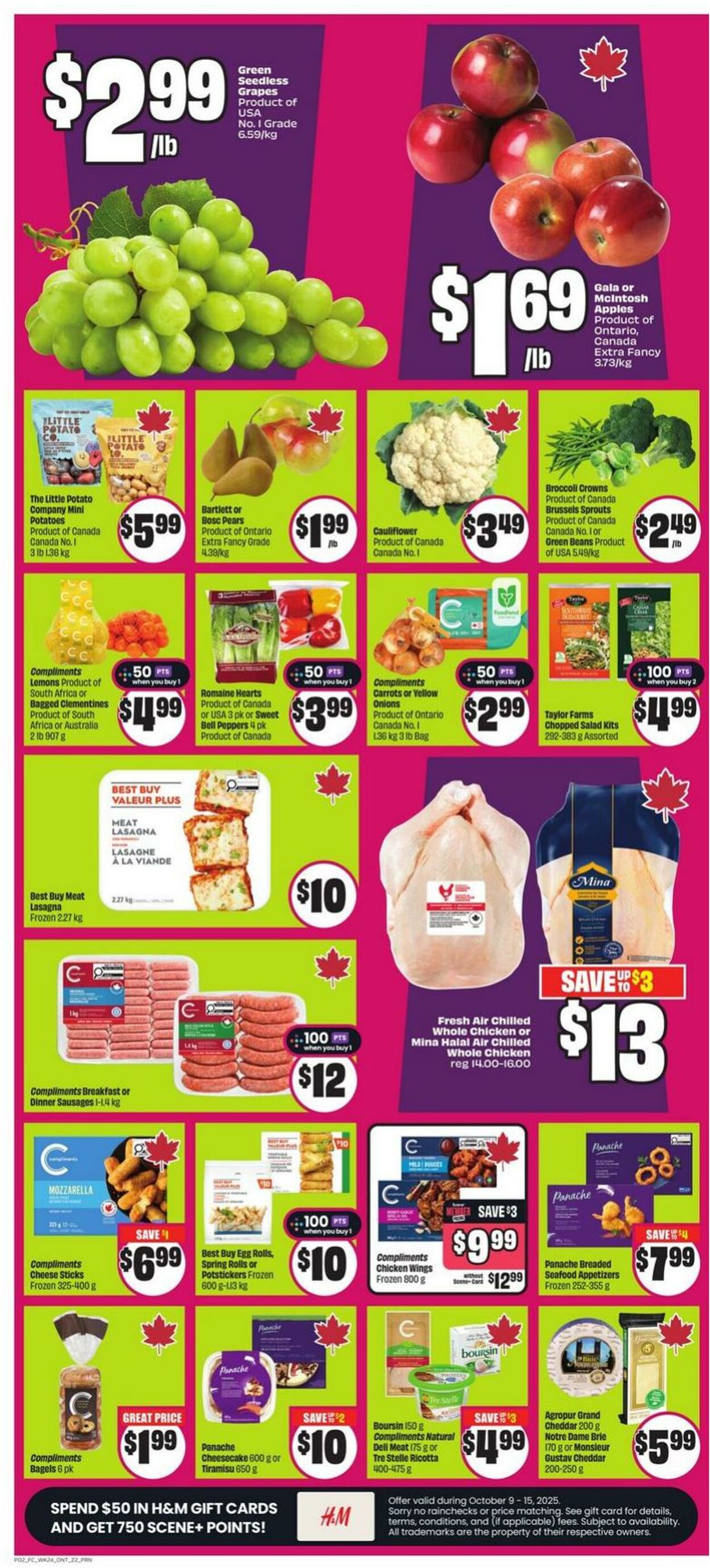 Flyer FreshCo 09.10.2025 - 15.10.2025