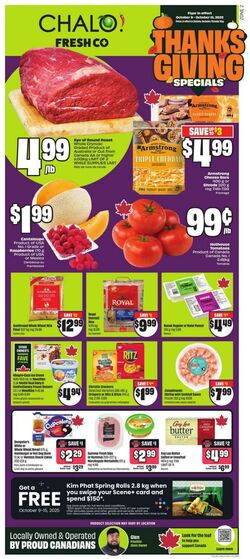 Flyer FreshCo 09.10.2025 - 15.10.2025