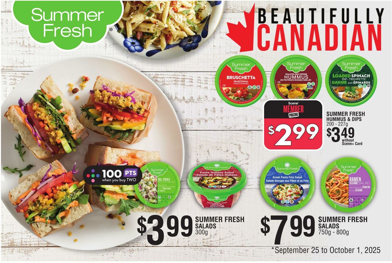 Flyer FreshCo 25.09.2025 - 01.10.2025