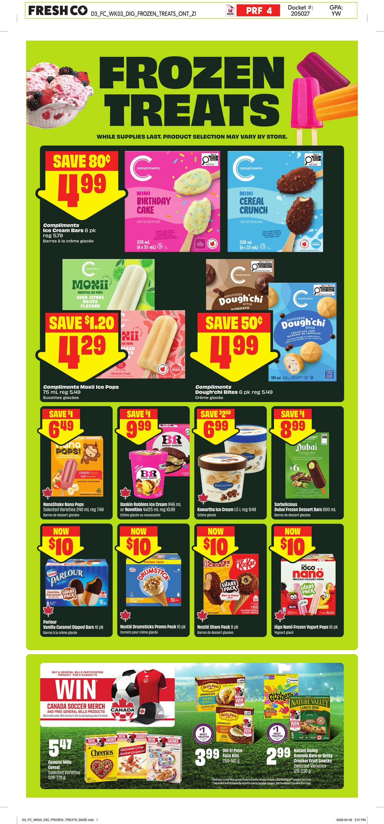 Flyer FreshCo 14.05.2026 - 20.05.2026