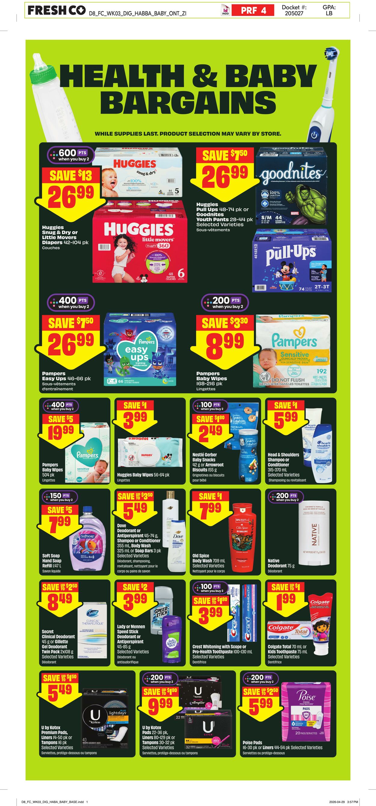 Flyer FreshCo 14.05.2026 - 20.05.2026