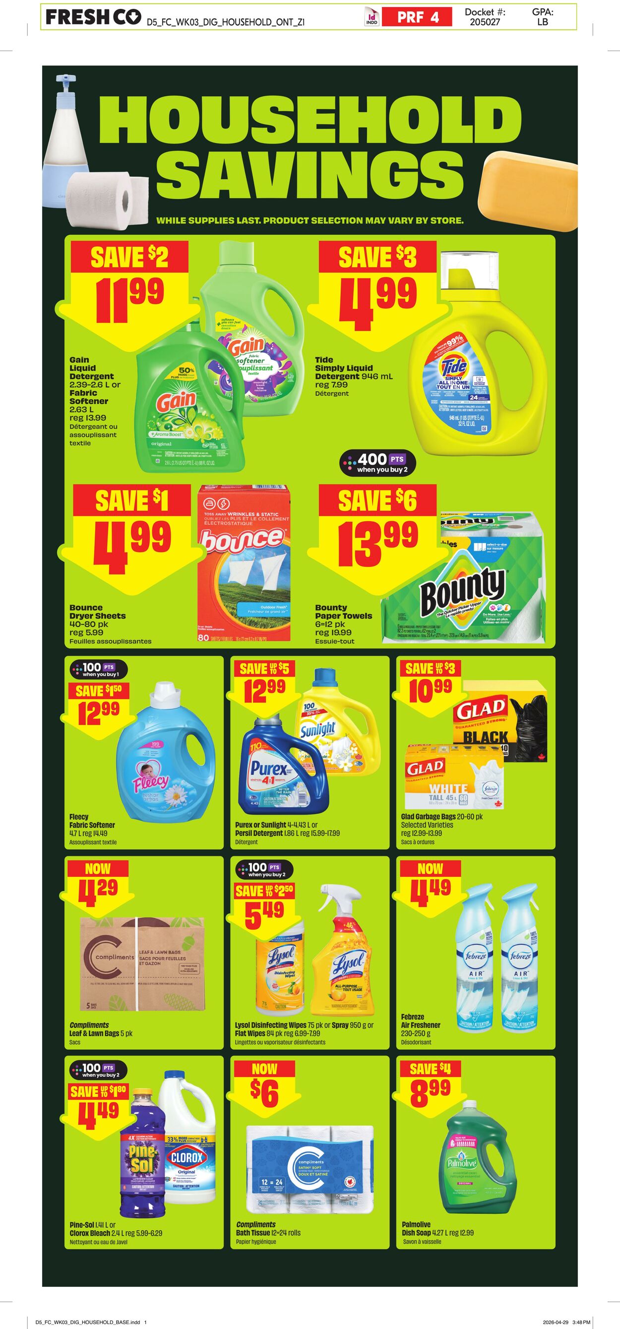 Flyer FreshCo 14.05.2026 - 20.05.2026