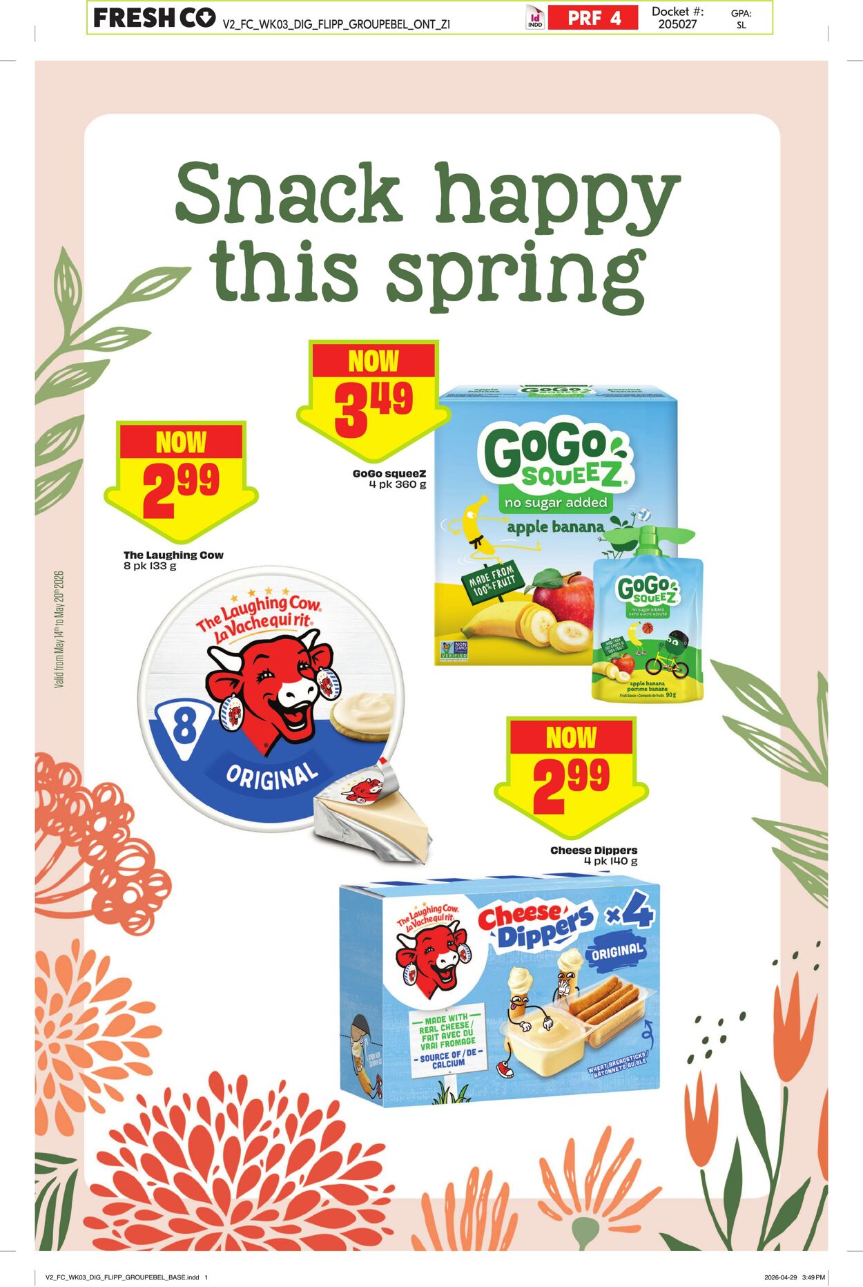 Flyer FreshCo 14.05.2026 - 20.05.2026