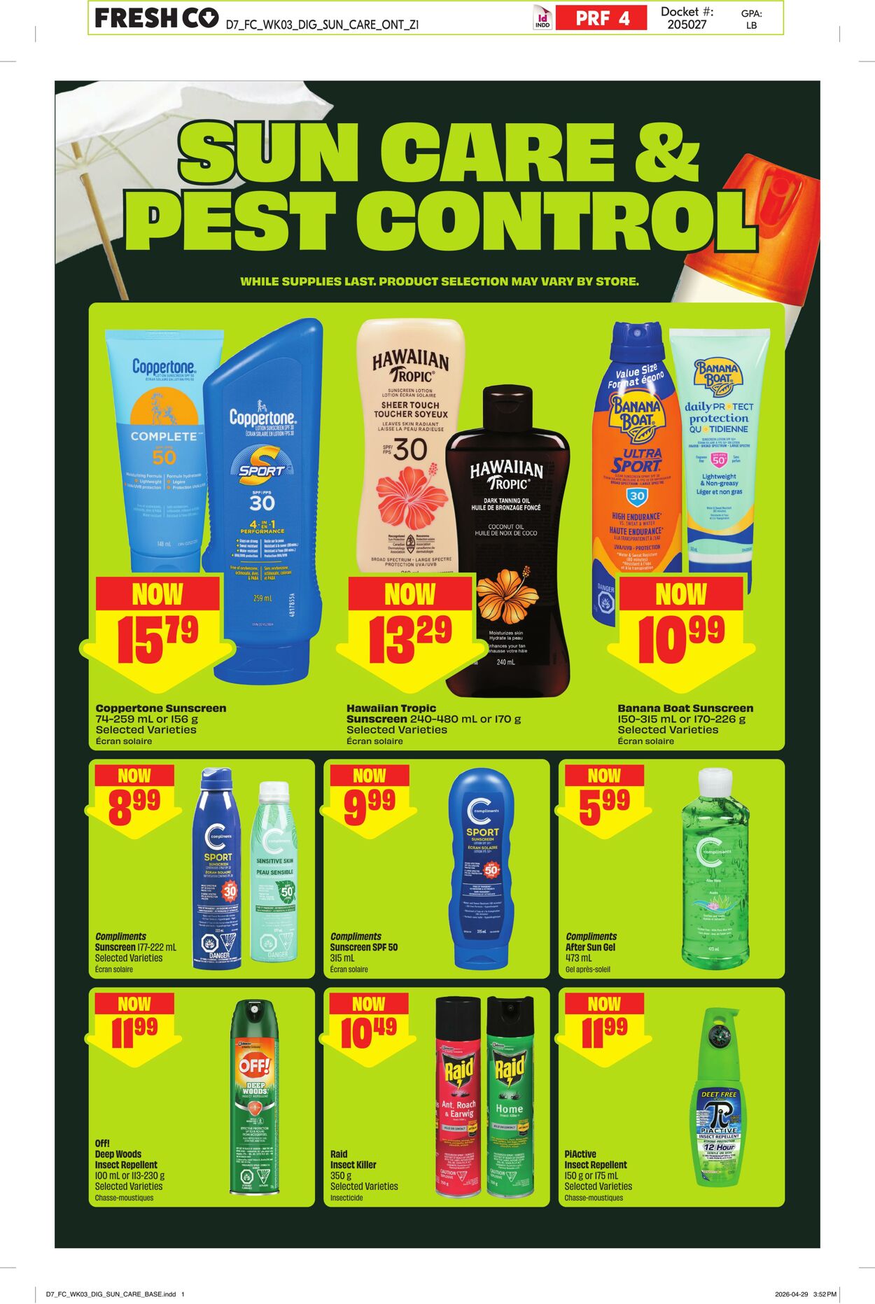 Flyer FreshCo 14.05.2026 - 20.05.2026