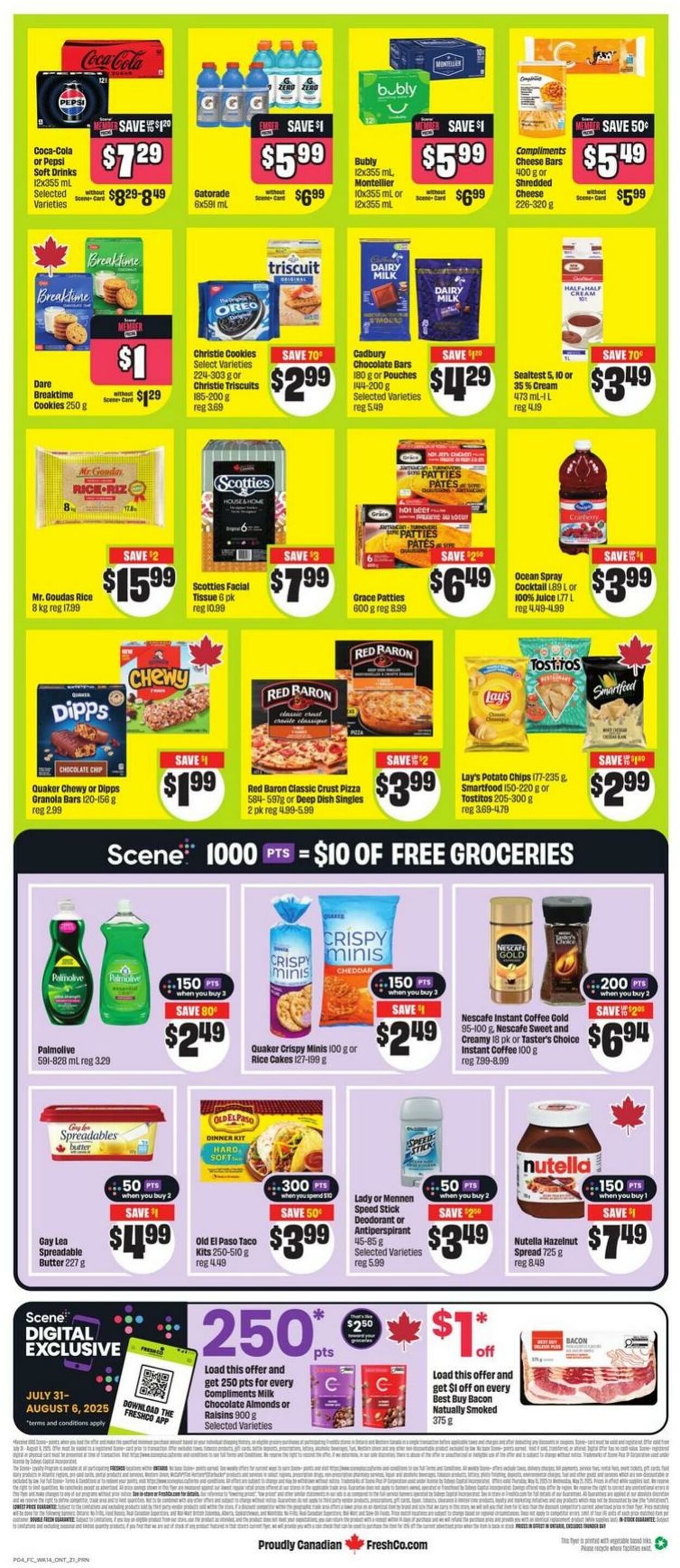Flyer FreshCo 31.07.2025 - 06.08.2025