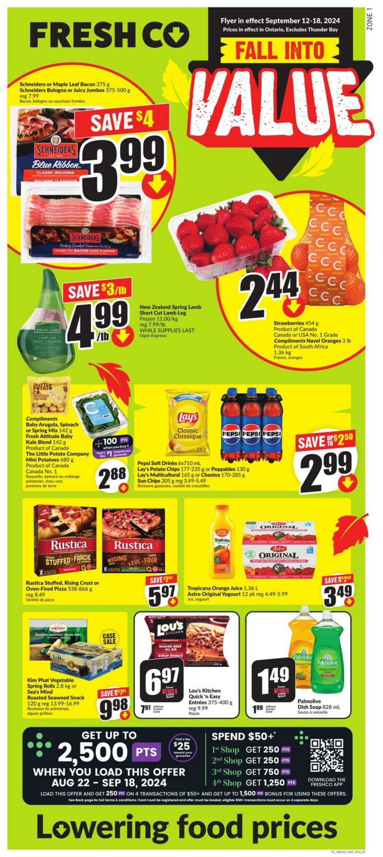 Flyer FreshCo 12.09.2024 - 18.09.2024