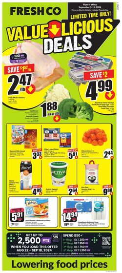 Flyer FreshCo 26.09.2024 - 02.10.2024