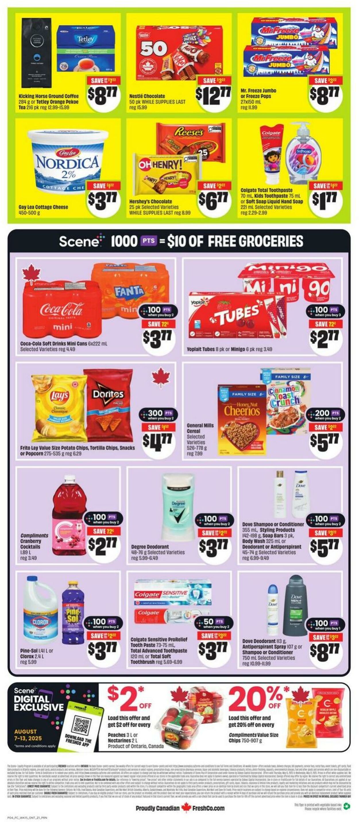 Flyer FreshCo 07.08.2025 - 13.08.2025