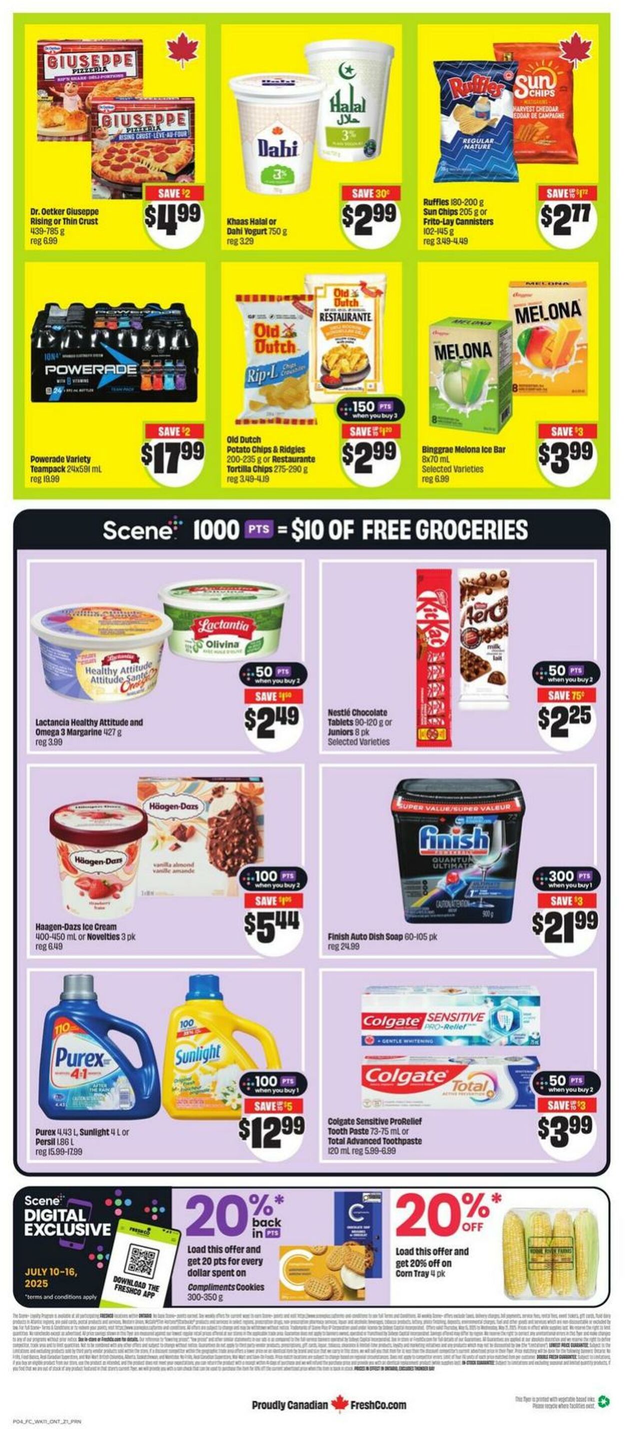 Flyer FreshCo 10.07.2025 - 16.07.2025