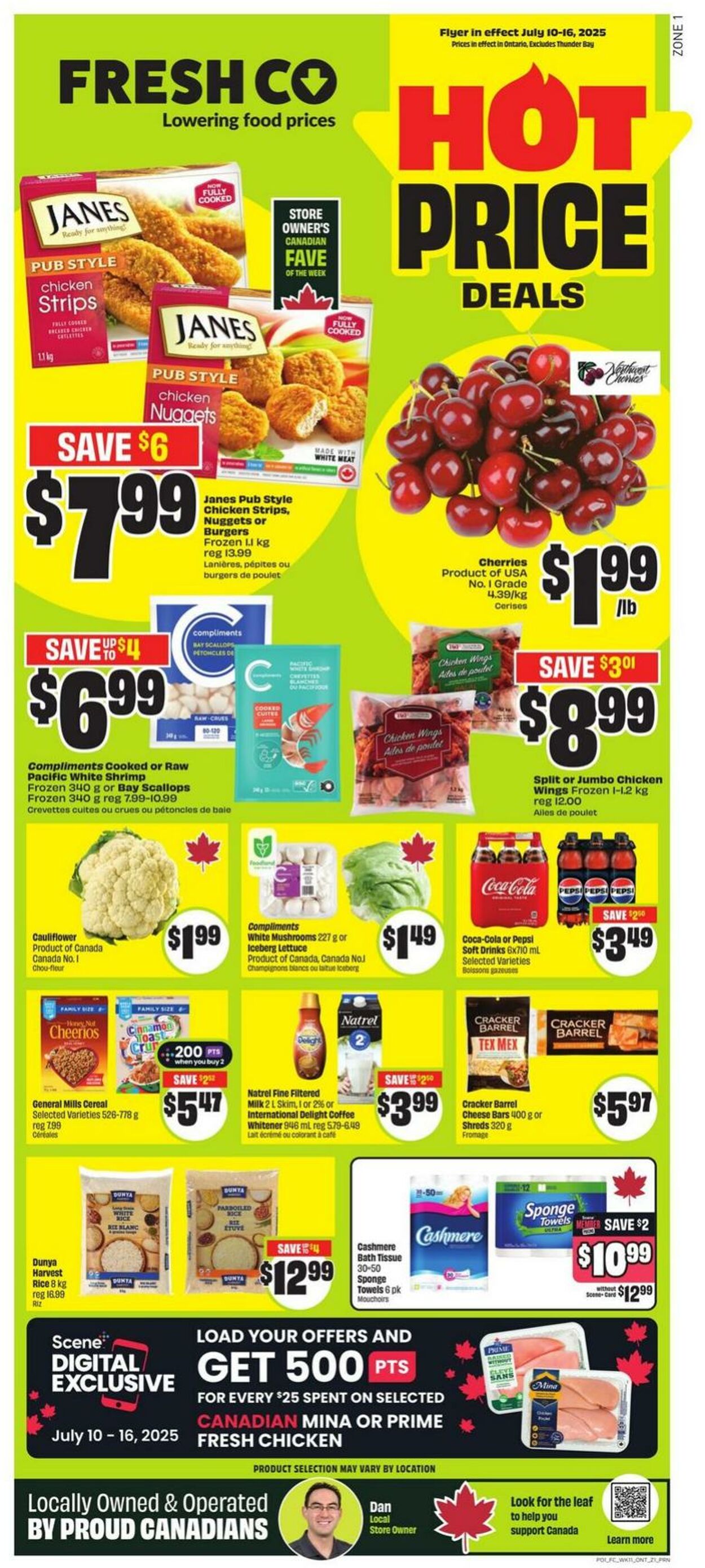 Flyer FreshCo 10.07.2025 - 16.07.2025