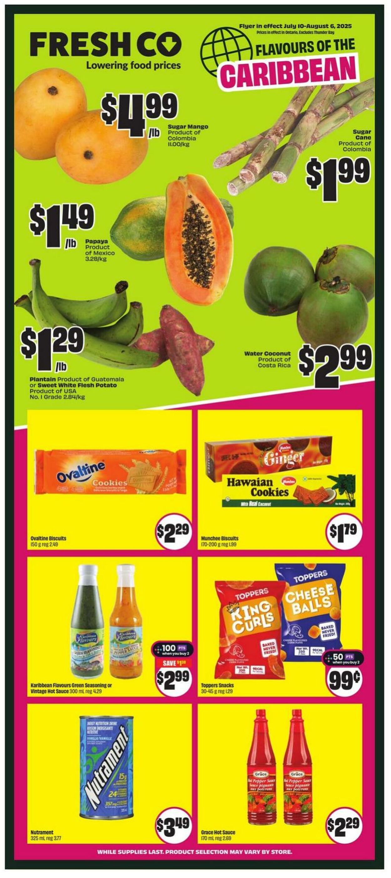 Flyer FreshCo 10.07.2025 - 16.07.2025