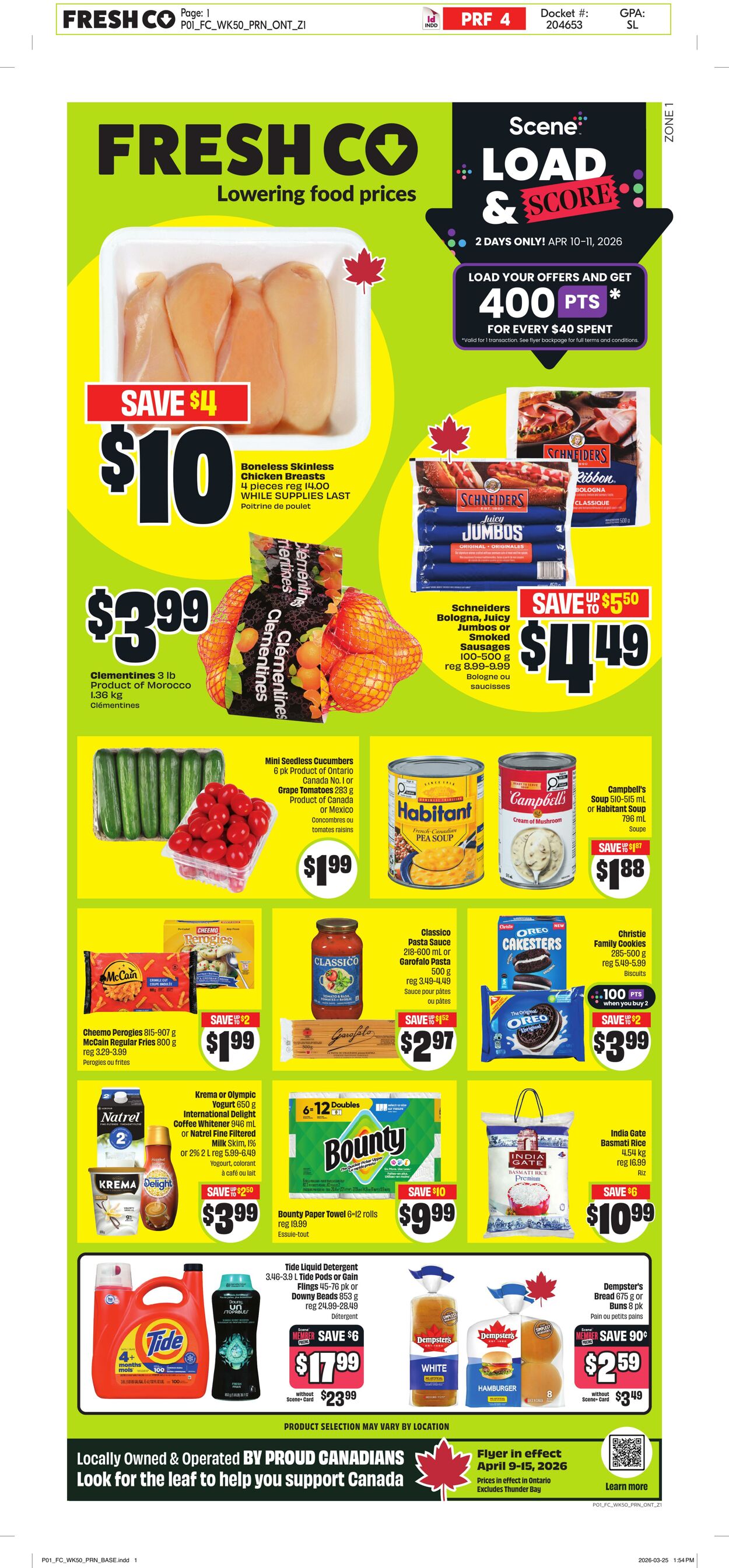 Flyer FreshCo 09.04.2026 - 15.04.2026