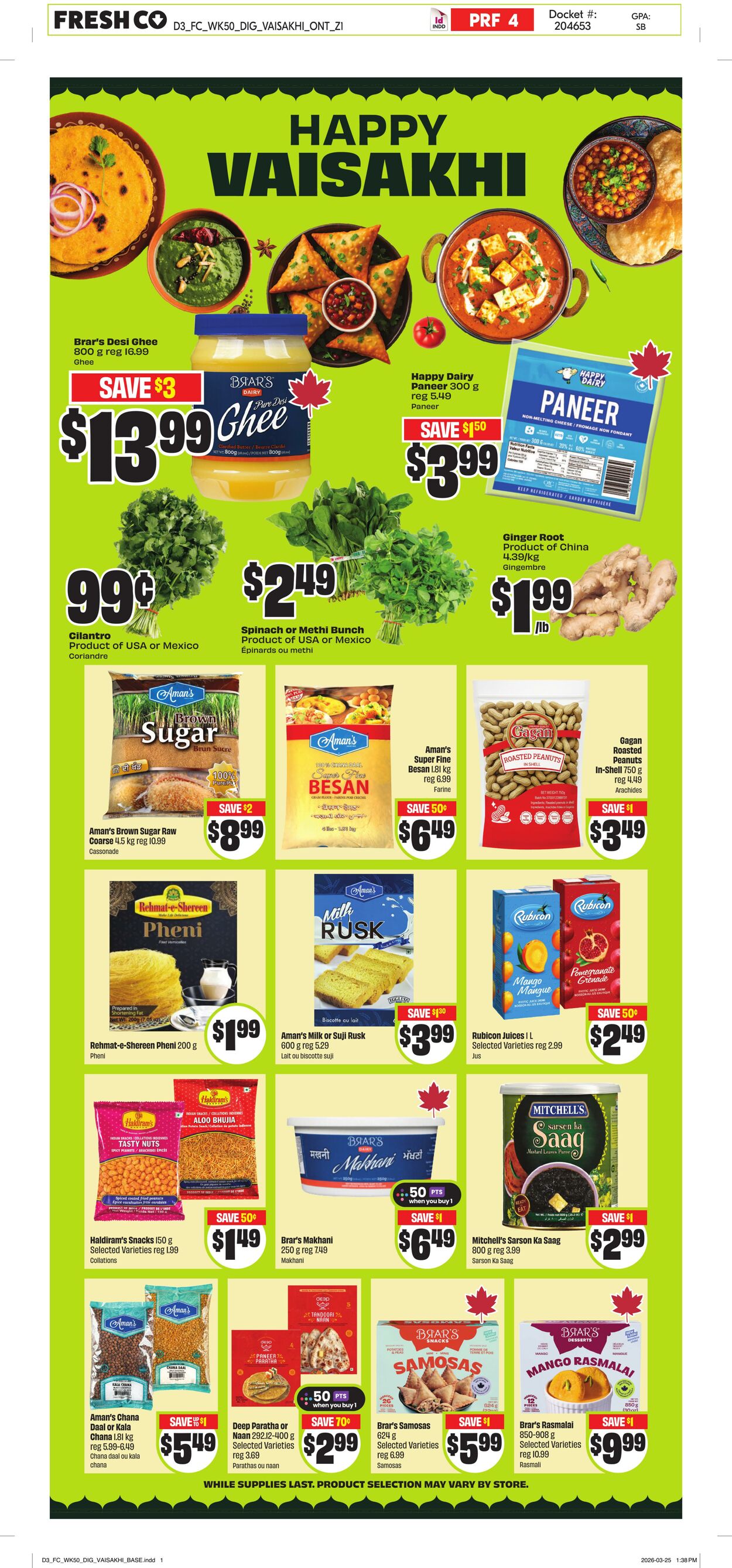 Flyer FreshCo 09.04.2026 - 15.04.2026