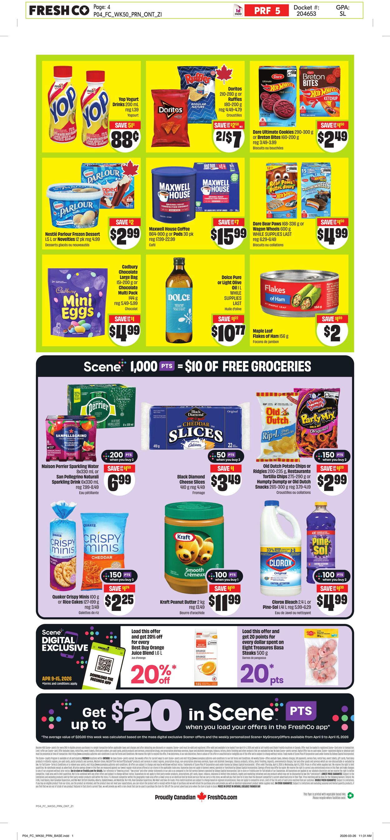 Flyer FreshCo 09.04.2026 - 15.04.2026