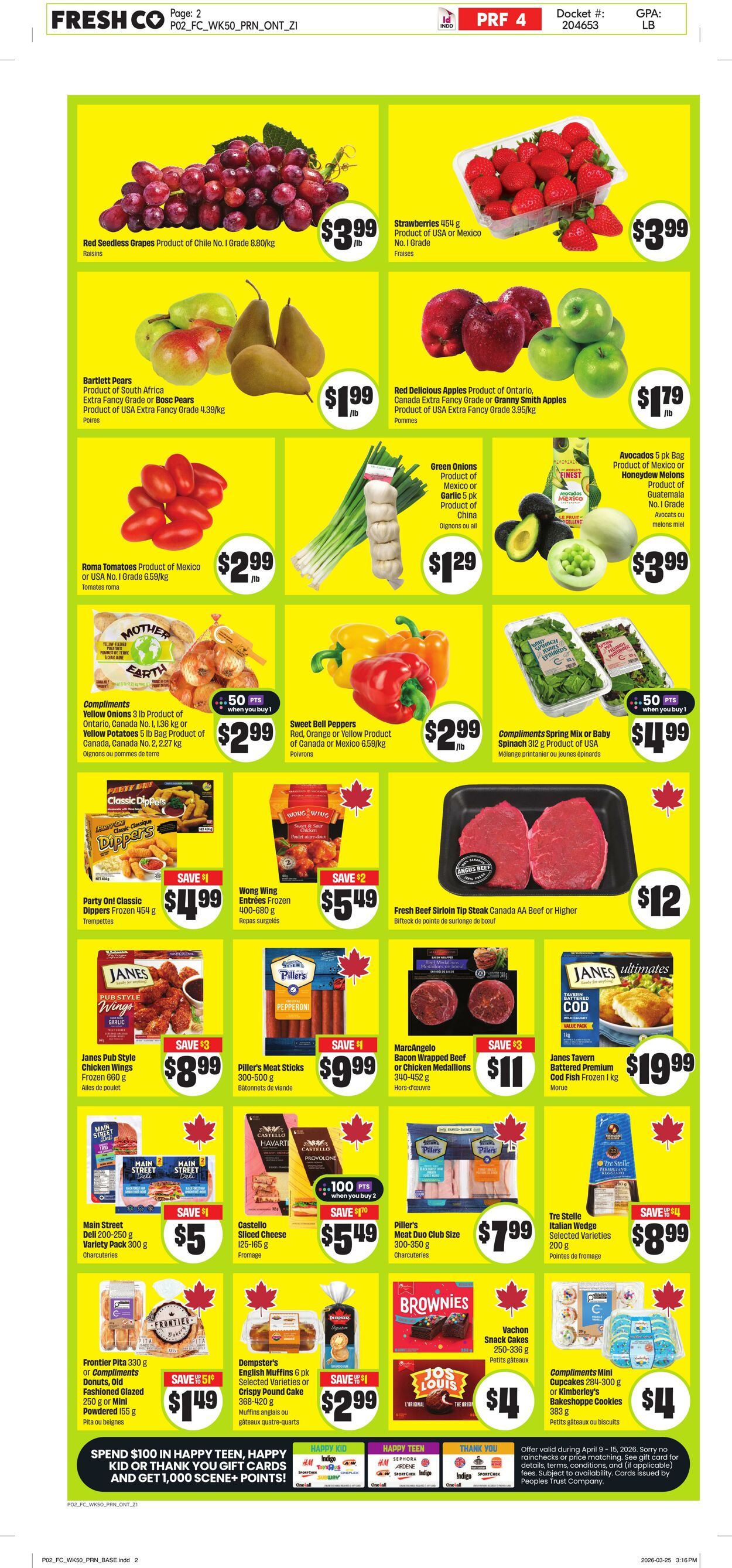 Flyer FreshCo 09.04.2026 - 15.04.2026